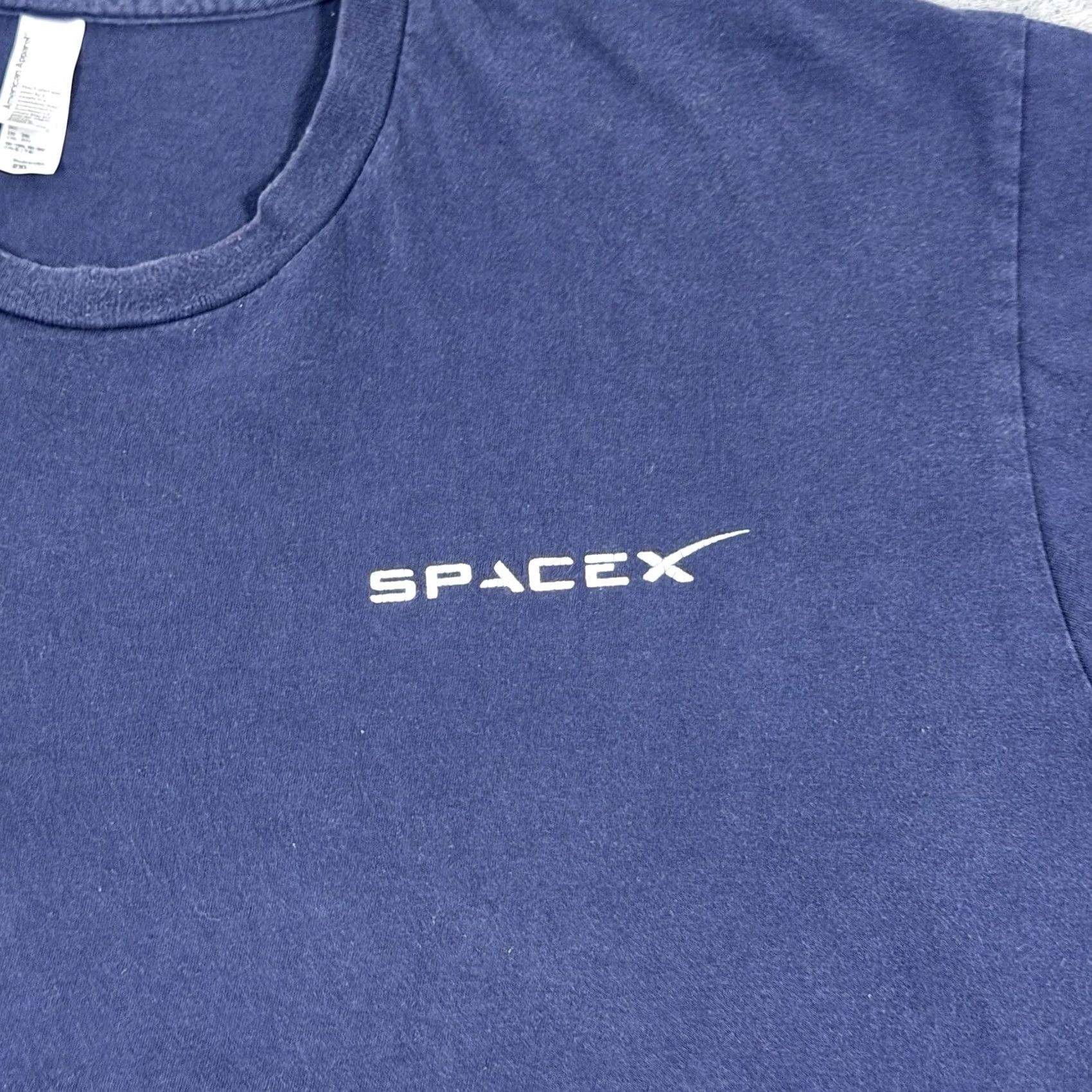 American Apparel American Apparel T-Shirt Black Size 2XL Space SpaceX Graphics Mens Size US XXL / EU 58 / 5 - 3 Thumbnail