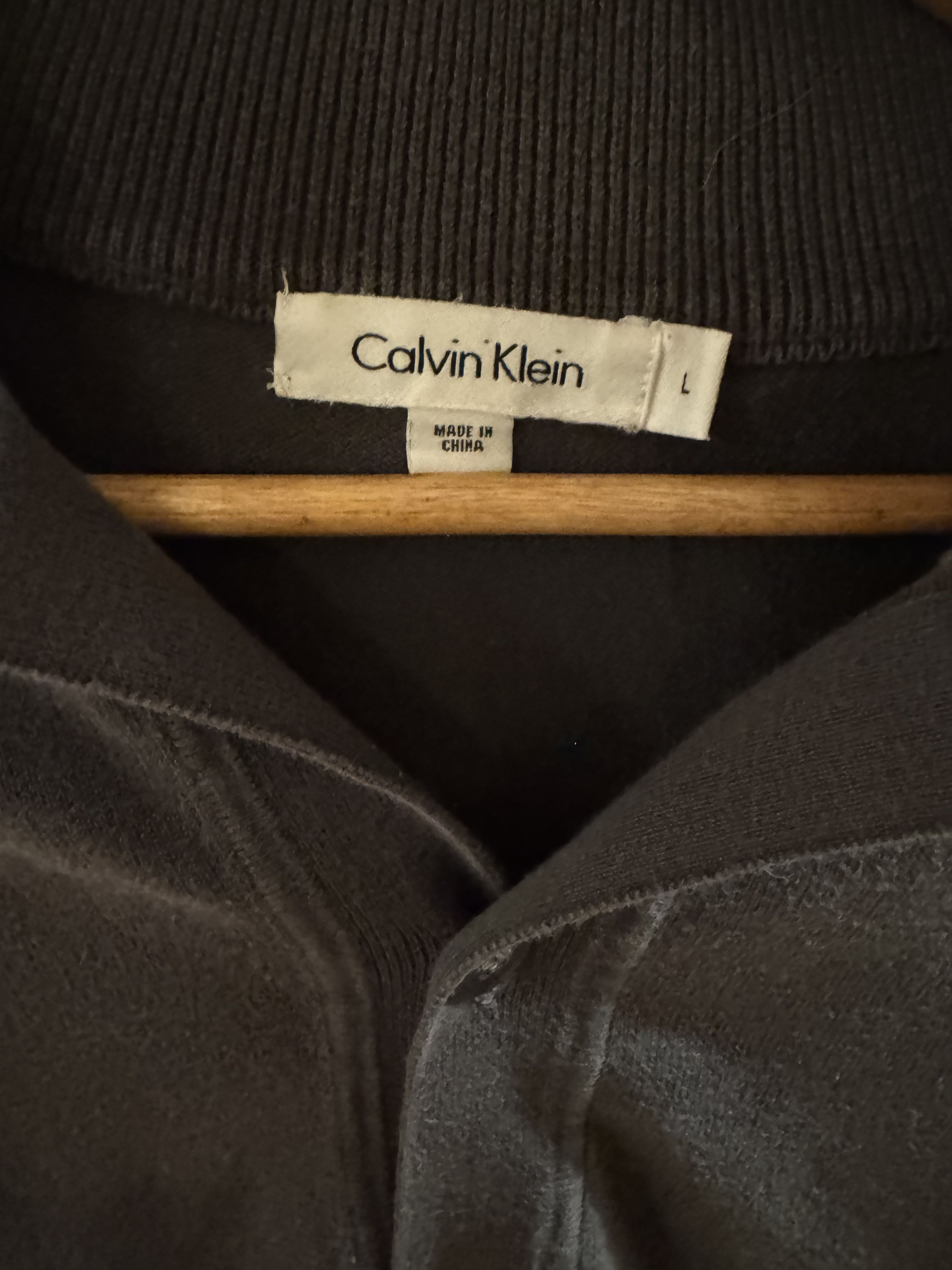 Calvin Klein Calvin Klein Dark Grey Sweater Size US L / EU 52-54 / 3 - 1 Thumbnail