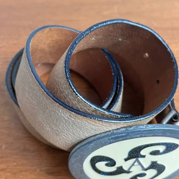 Giorgio Armani Vintage Armani Jeans Belt Size 38 - 3 Thumbnail