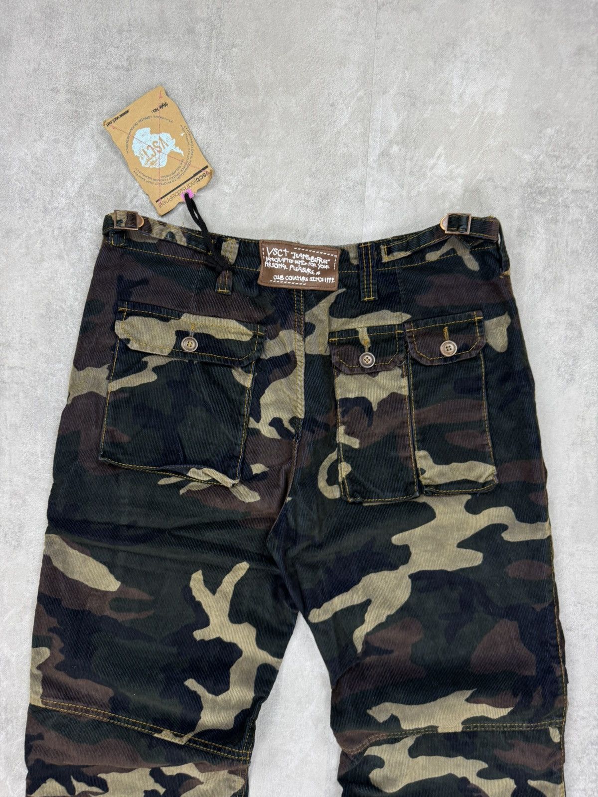 Other VSCT Camouflage Velvet corduroy cargo pants multi pockets Size US 34 / EU 50 - 19 Thumbnail