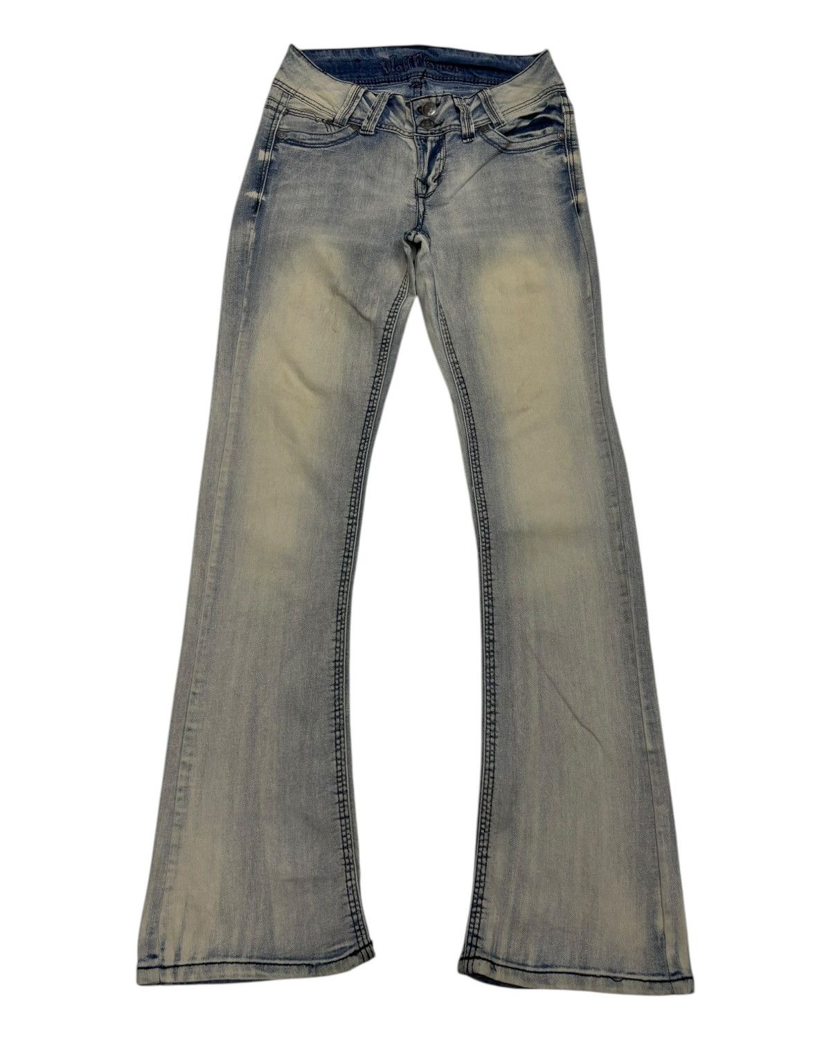 Y2K Wallflower Flare Jeans Bleach Jeans Flared