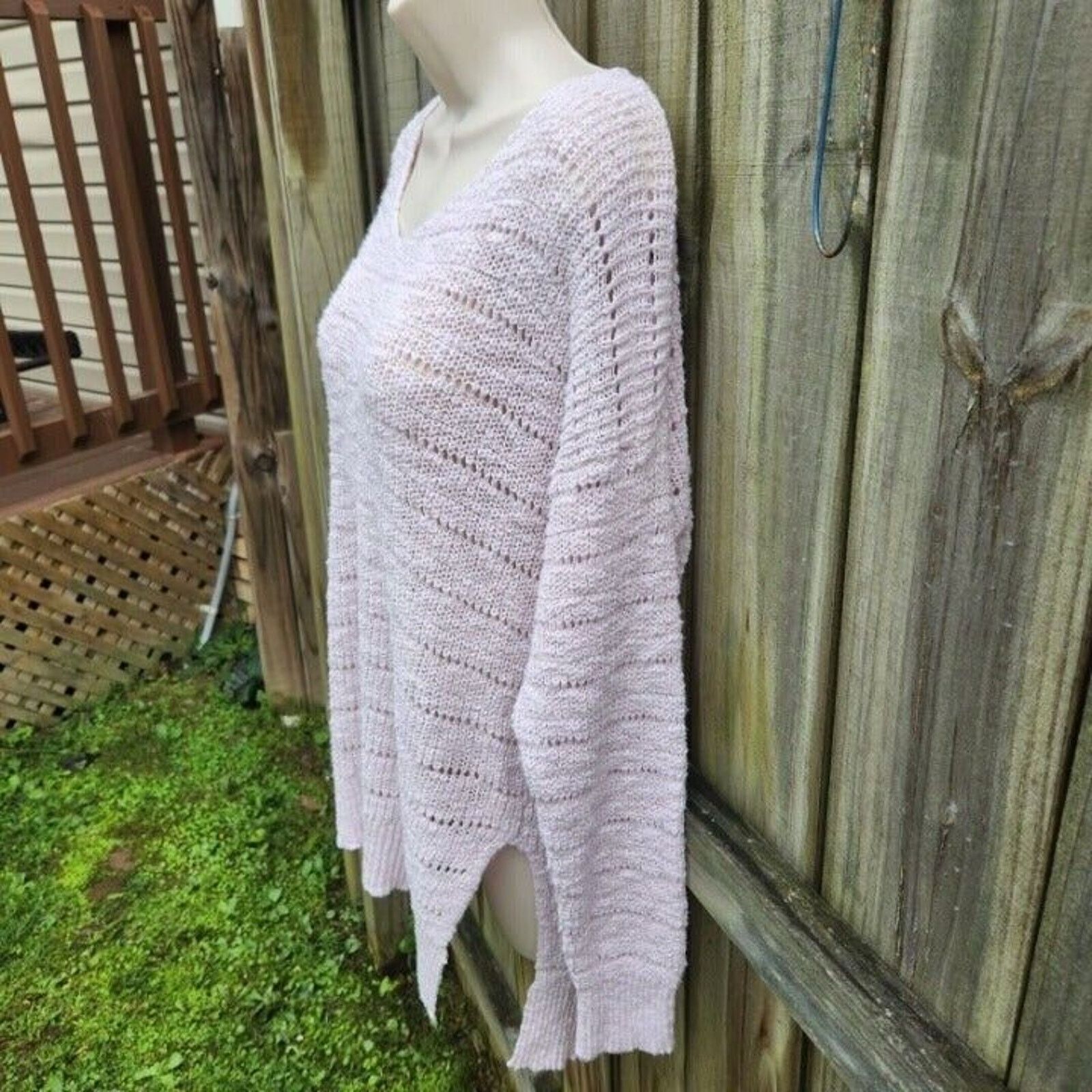 American Eagle Outfitters American Eagle Women's Open Knit Pullover Sweater Size XS Size XS / US 0-2 / IT 36-38 - 4 Thumbnail