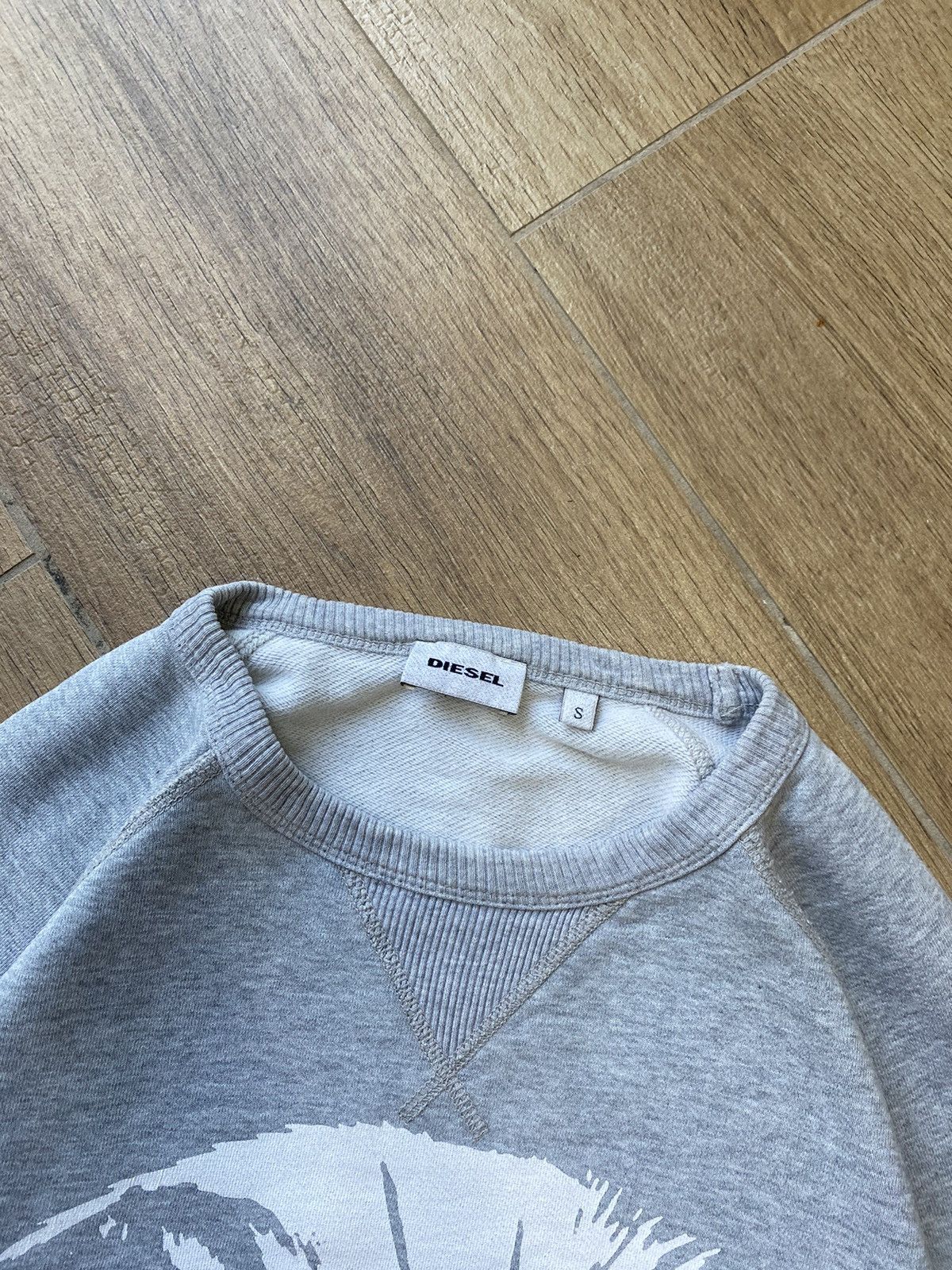 Diesel Diesel Vintage Sweatshirt Big Logo Japanese Avant Garde Y2K Size US M / EU 48-50 / 2 - 8 Thumbnail