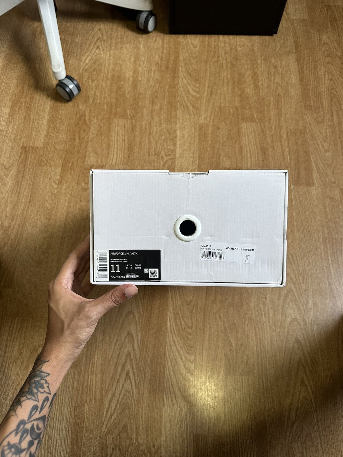1017 ALYX 9SM × Nike AIR FORCE 1 HI ALYX Size US 11 / EU 44 - 7 Thumbnail