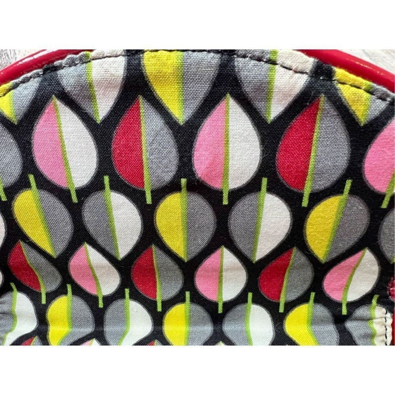 Vera Bradley Vera Bradley Tango Red Microfiber Chain Crossbody Handbag Size ONE SIZE - 7 Thumbnail