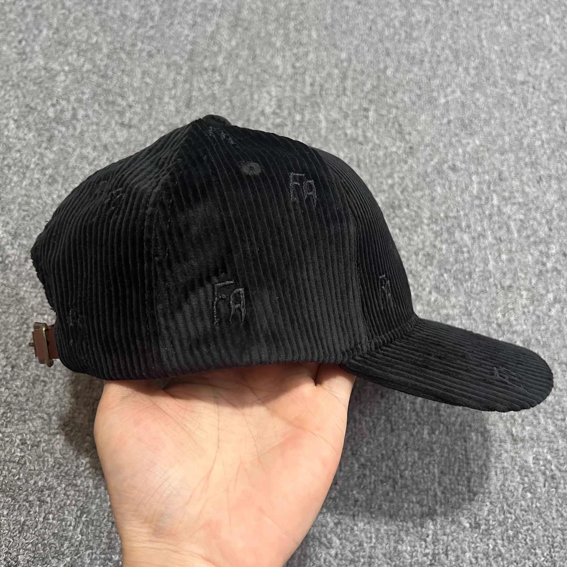 Fucking Awesome Fucking Awesome Corduroy Curved Brim Baseball Cap Q7 Size ONE SIZE - 8 Thumbnail
