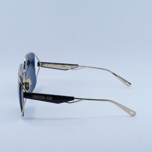Dior Dior ARCHIDIOR S1U B0B0 Sunglasses Gold Square Frame Size ONE SIZE - 11 Thumbnail