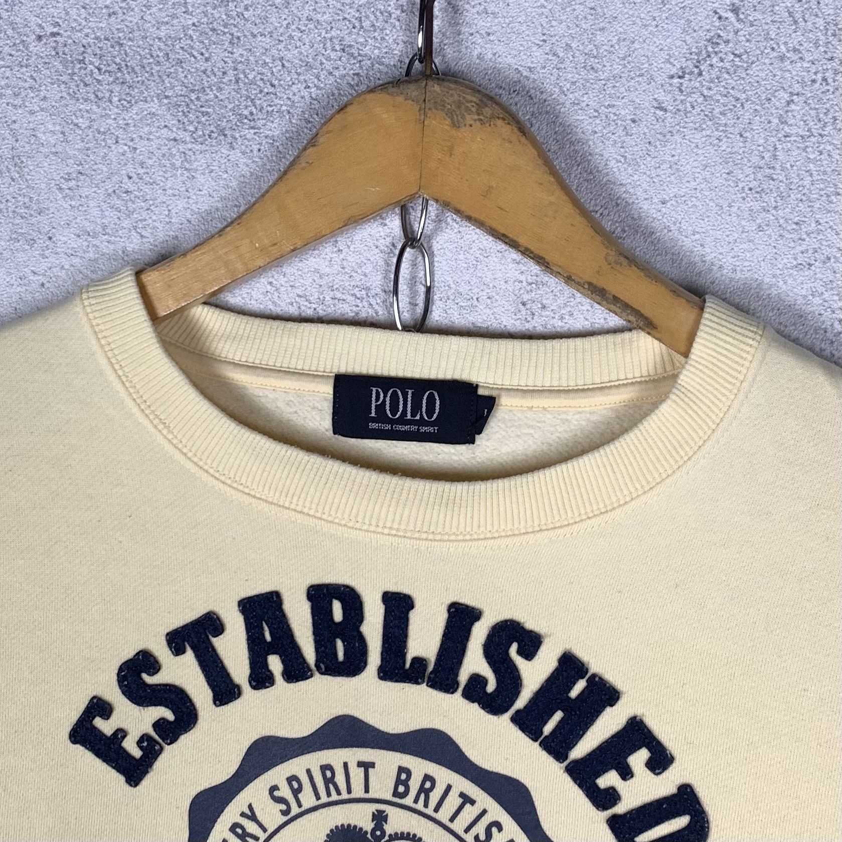 U.S. Polo Assn. Vintage Polo British Country Spirit Sweatshirt Crewneck Size US S / EU 44-46 / 1 - 4 Thumbnail