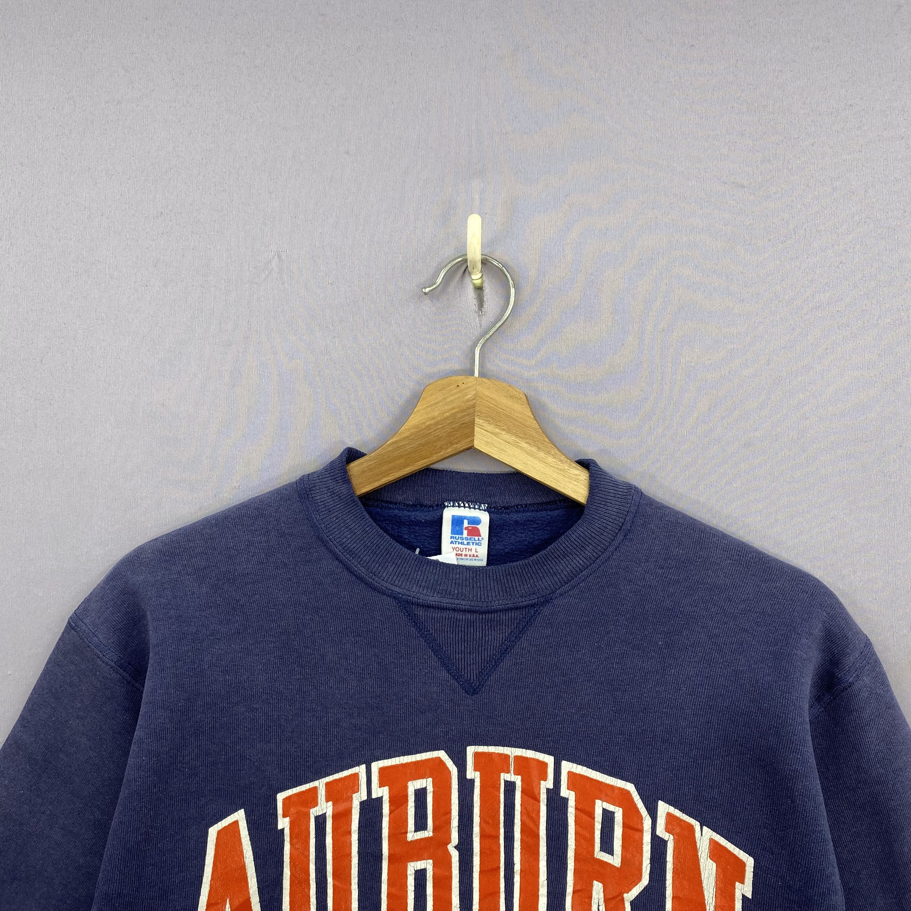 Russell Athletic Vintage 90s Auburn Tiger Sweatshirt Russell Athletic Sweater Size US XS / EU 42 / 0 - 3 Thumbnail