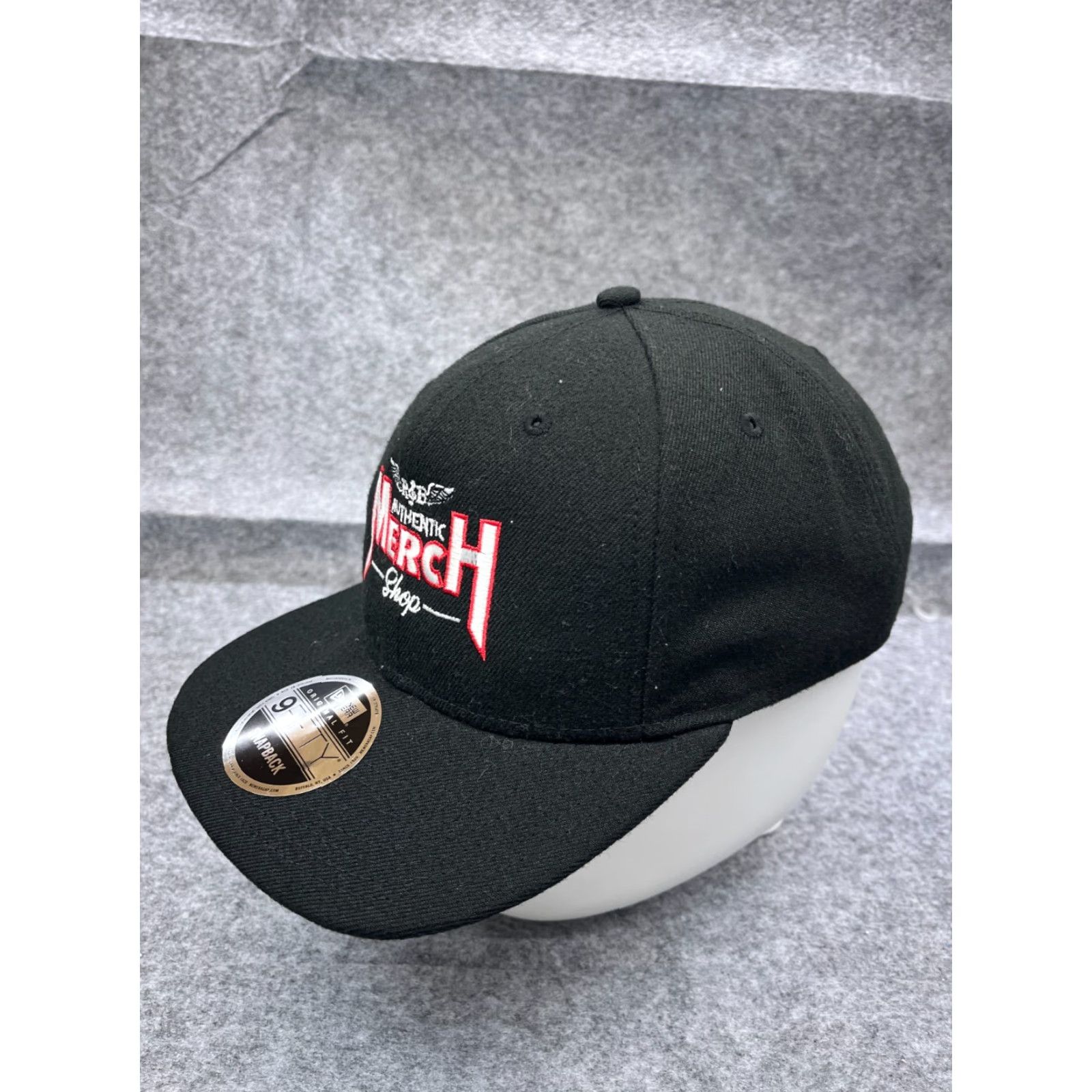 New Era New Era Hat Snap Back Adult One Size Black Poly 9Fifty Size ONE SIZE - 4 Thumbnail