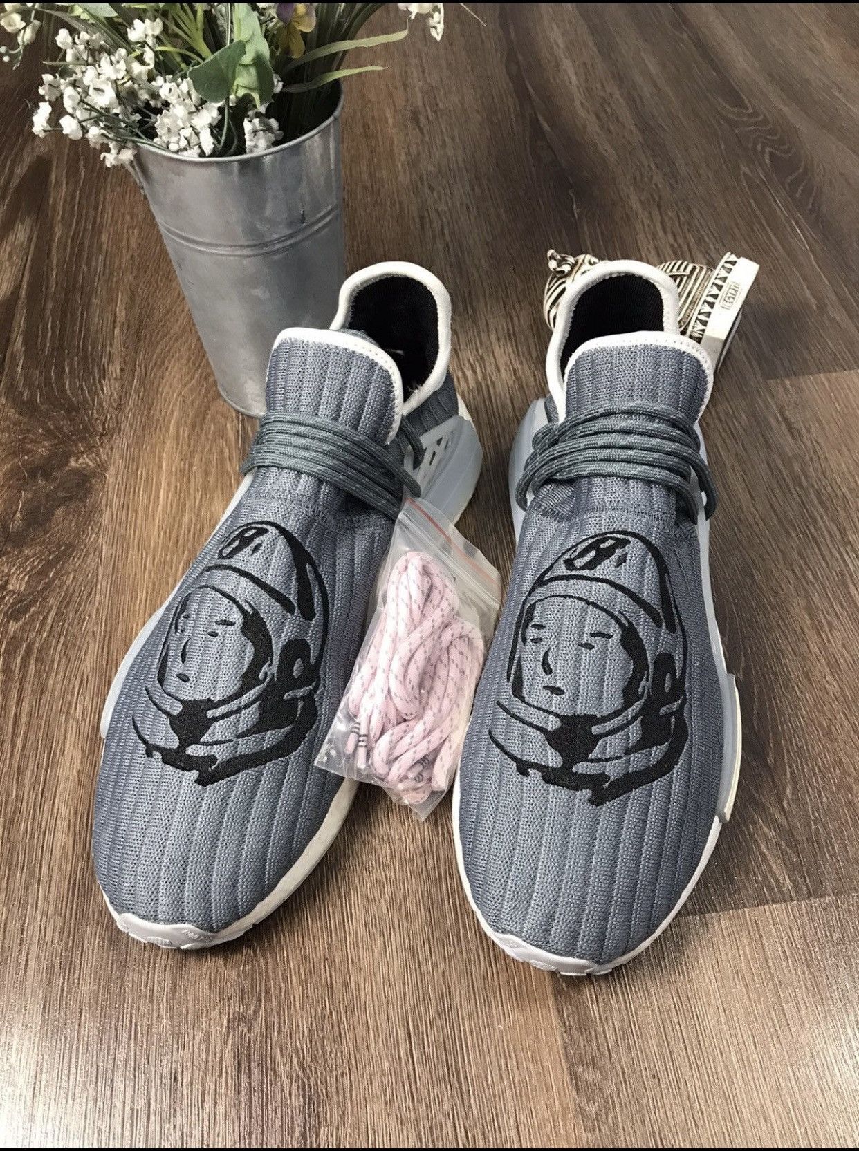 Adidas × Billionaire Boys Club × Pharrell Adidas NMD Human Race Billionaire Boys Club “Astronaut” Size US 12.5 / EU 45-46 - 1 Thumbnail