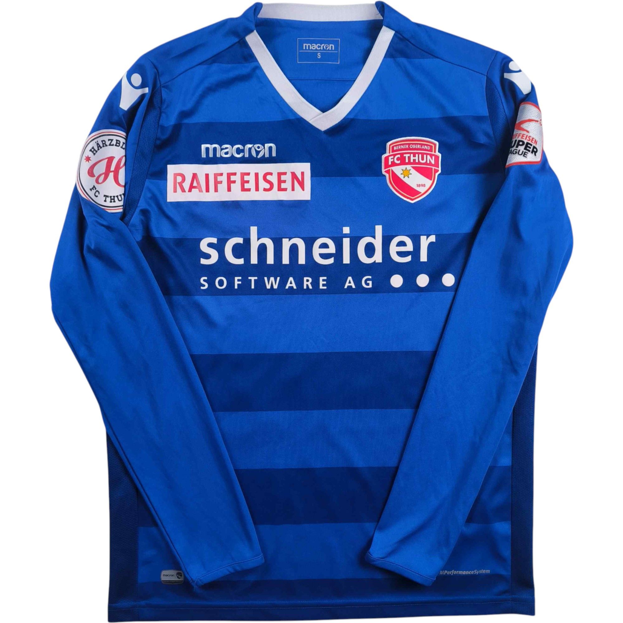 Macron FC Thun Macron GK Nino Ziswiler LS football jersey size S Size US S / EU 44-46 / 1 - 2 Thumbnail