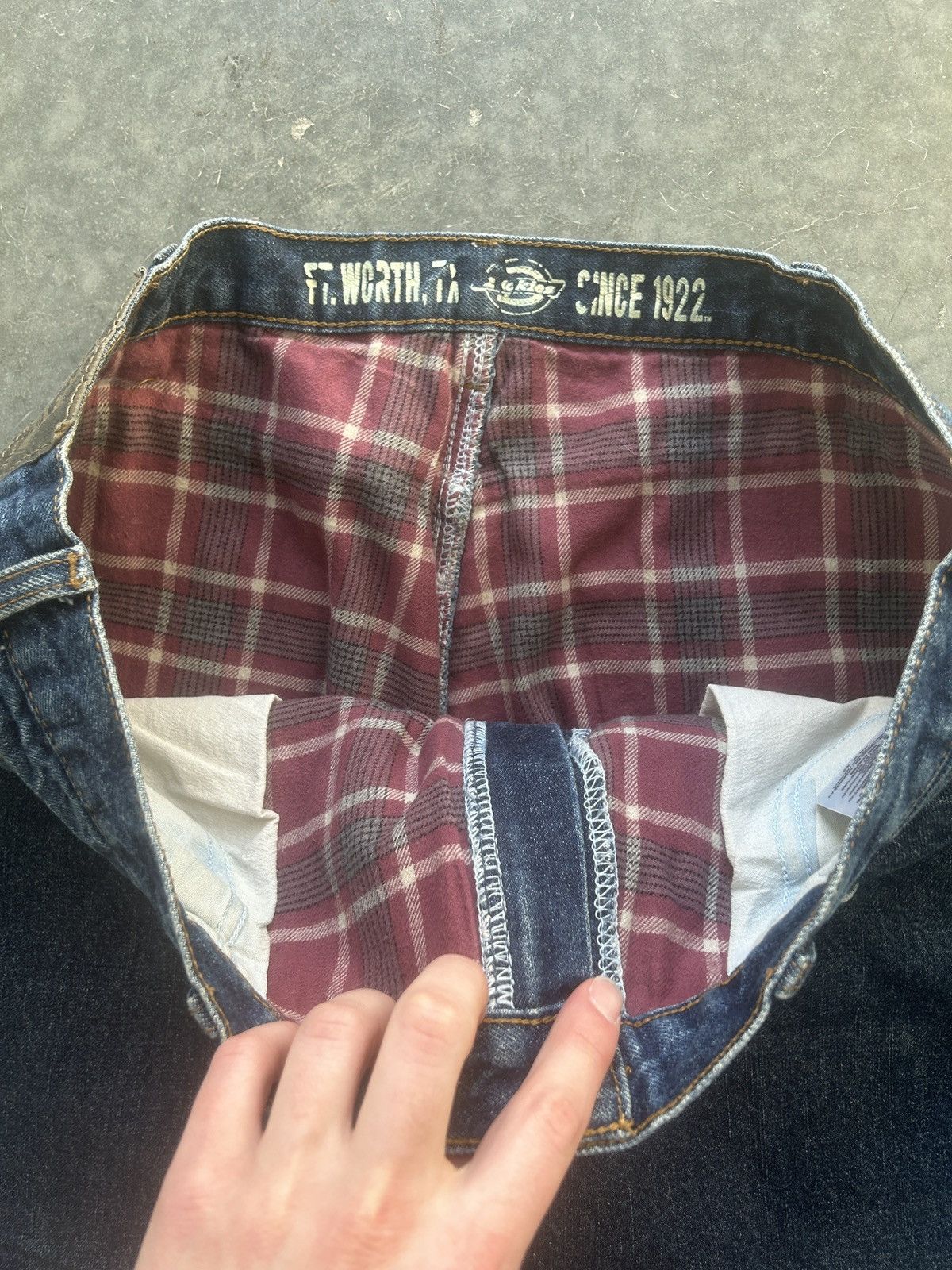 Dickies × Vintage Vintage Y2K Dickies Flannel Lined Jeans Size US 36 / EU 52 - 7 Thumbnail