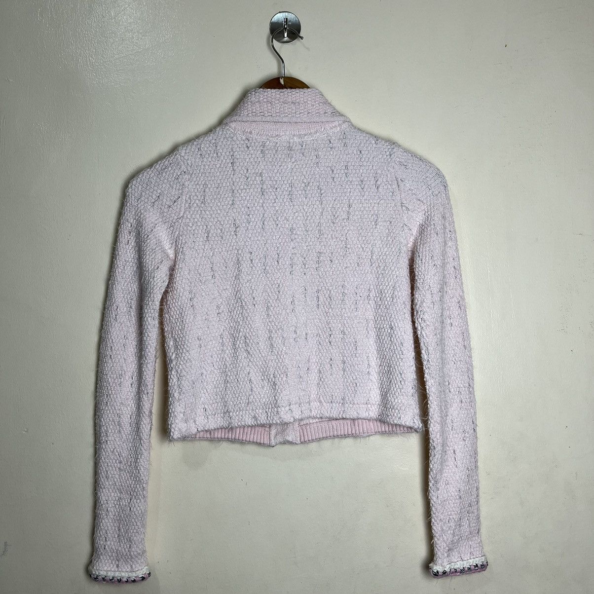 Self-Portrait Self-Portrait Melange Knit Tweed Cardigan Size S / US 4 / IT 40 - 17 Thumbnail