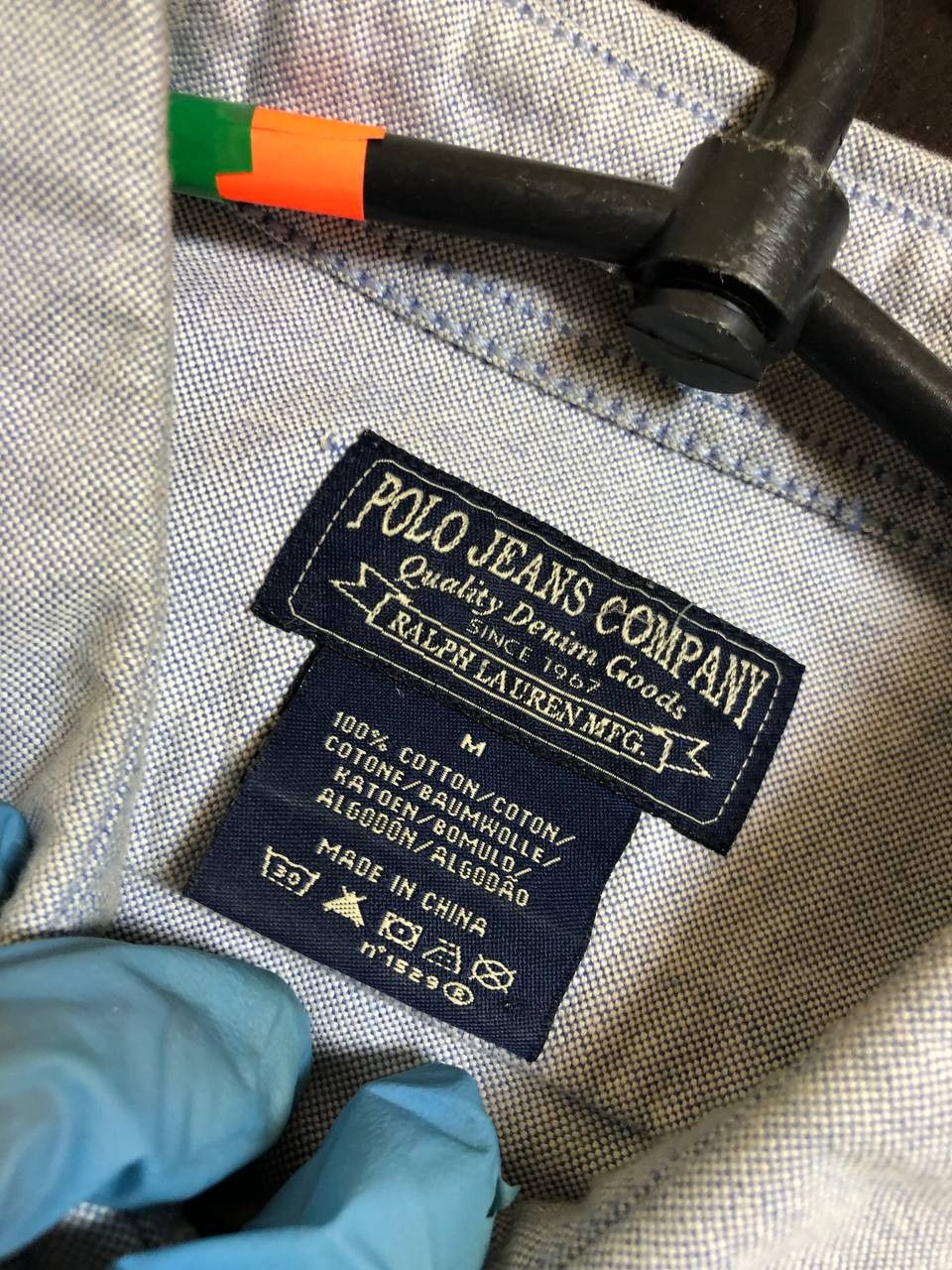 Polo Ralph Lauren VINTAGE POLO RALPH LAUREN LONG SLEEVE SHIRT Size US M / EU 48-50 / 2 - 2 Thumbnail