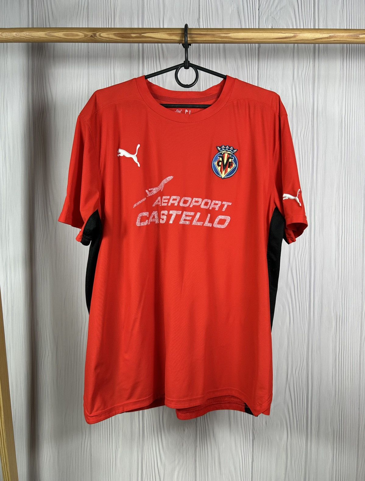 Puma Villarreal Training/Leisure football shirt 2008/09 Jersey L Size US L / EU 52-54 / 3 - 1 Thumbnail