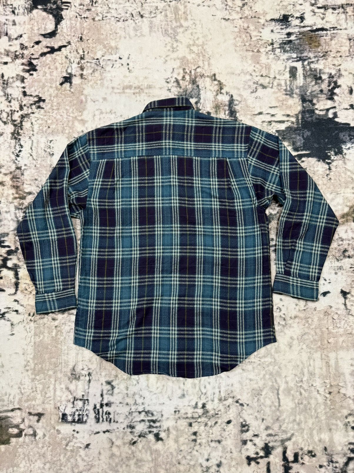 Esprit × Japanese Brand × Vintage Vintage Monade Esprit Chekered Flannel Button Up Shirt Size US L / EU 52-54 / 3 - 10 Thumbnail