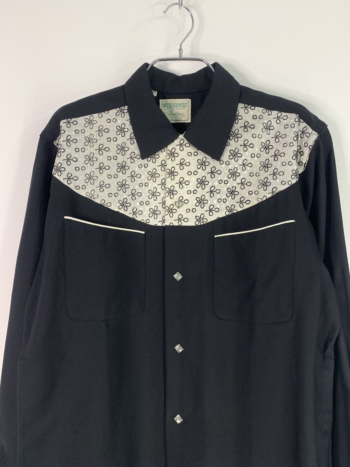 Cowboy Equipment × Vintage Vintage New Westerner by Fleetline Embroidered Cowboy Shirt Size US M / EU 48-50 / 2 - 3 Thumbnail