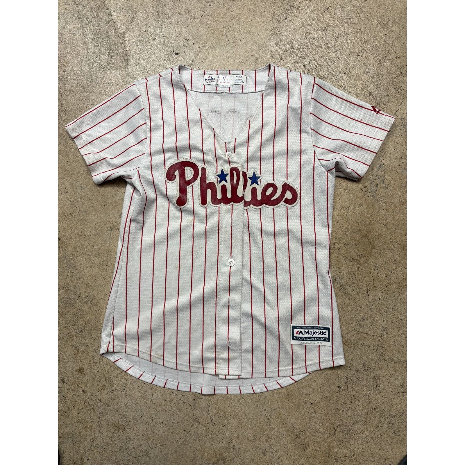 Majestic Majestic Bryce Harper Phillies Jersey #3 Shirt Small Size US S / EU 44-46 / 1 - 2 Thumbnail