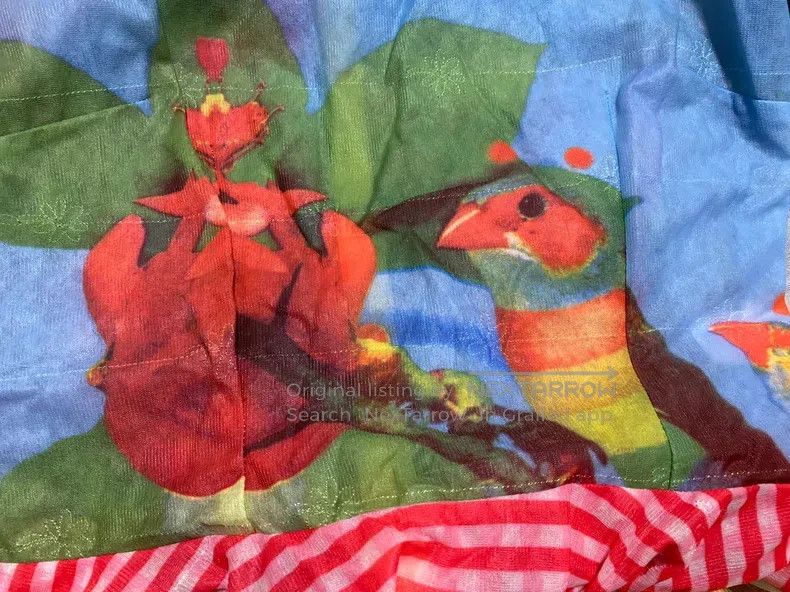 Walter Van Beirendonck walter van beirendonck Parrot print dress Size L / US 10 / IT 46 - 5 Thumbnail