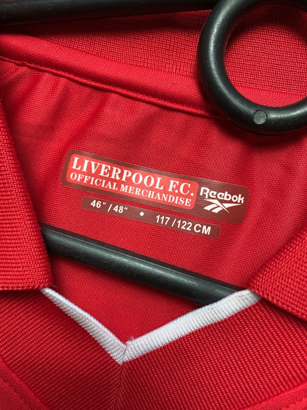 Vintage Vintage Liverpool soccer jersey size L 9 Fowler Reebok UEFA Size US L / EU 52-54 / 3 - 6 Thumbnail