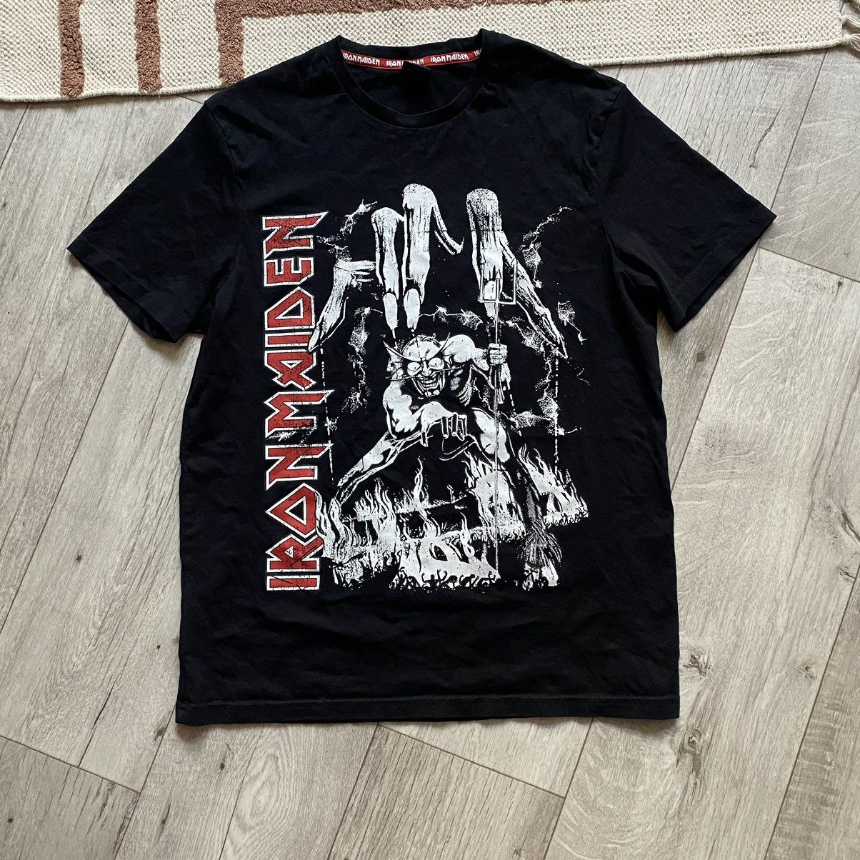 Band Tees IRON MAIDEN Y2K CRAZY DEMON PRINT T SHIRT Size US M / EU 48-50 / 2 - 1 Thumbnail