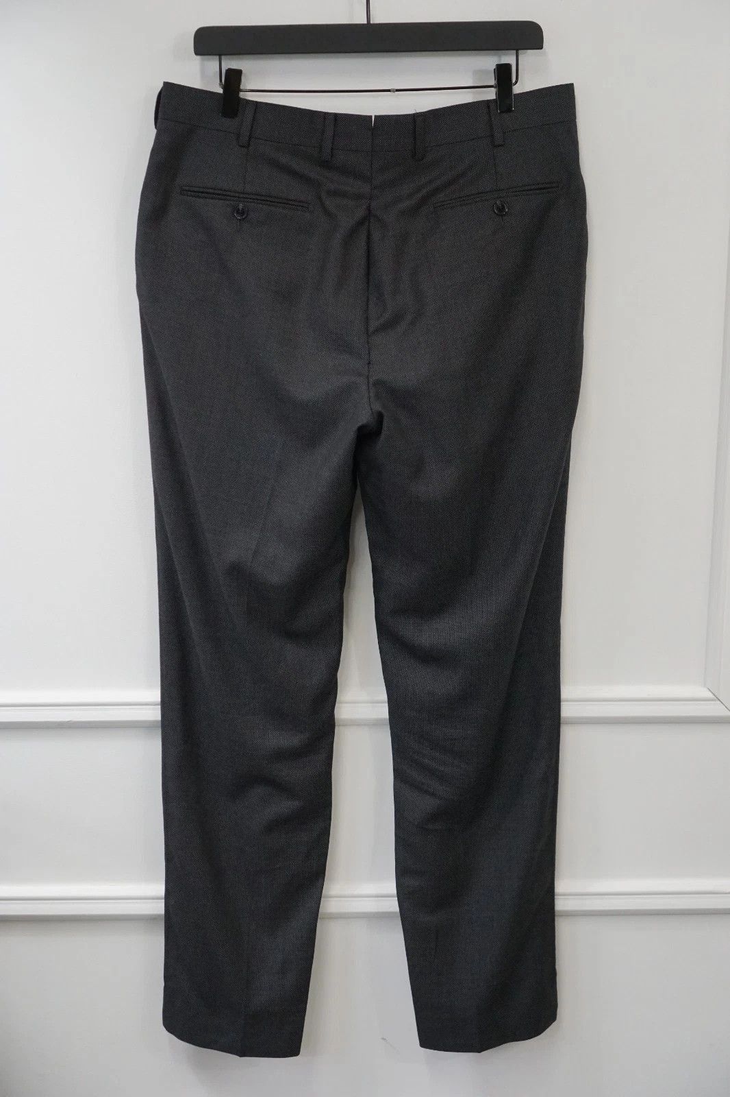 Suitsupply Men Suitsupply Pants Grey Wool Bresia Size UK/US42 Size 42R - 2 Thumbnail