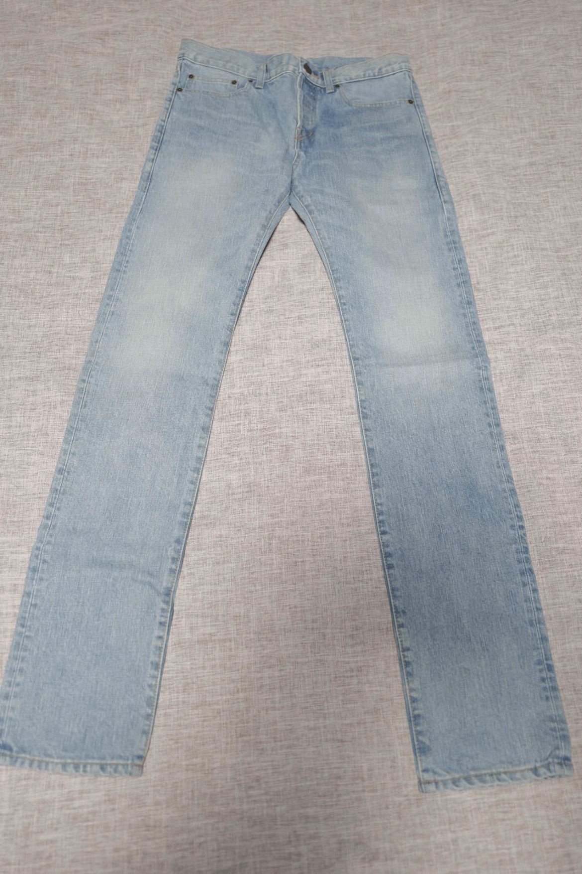 Saint Laurent Paris Saint Laurent Paris 13SS D01 Faded Washed Denim Size US 30 / EU 46 - 1 Thumbnail