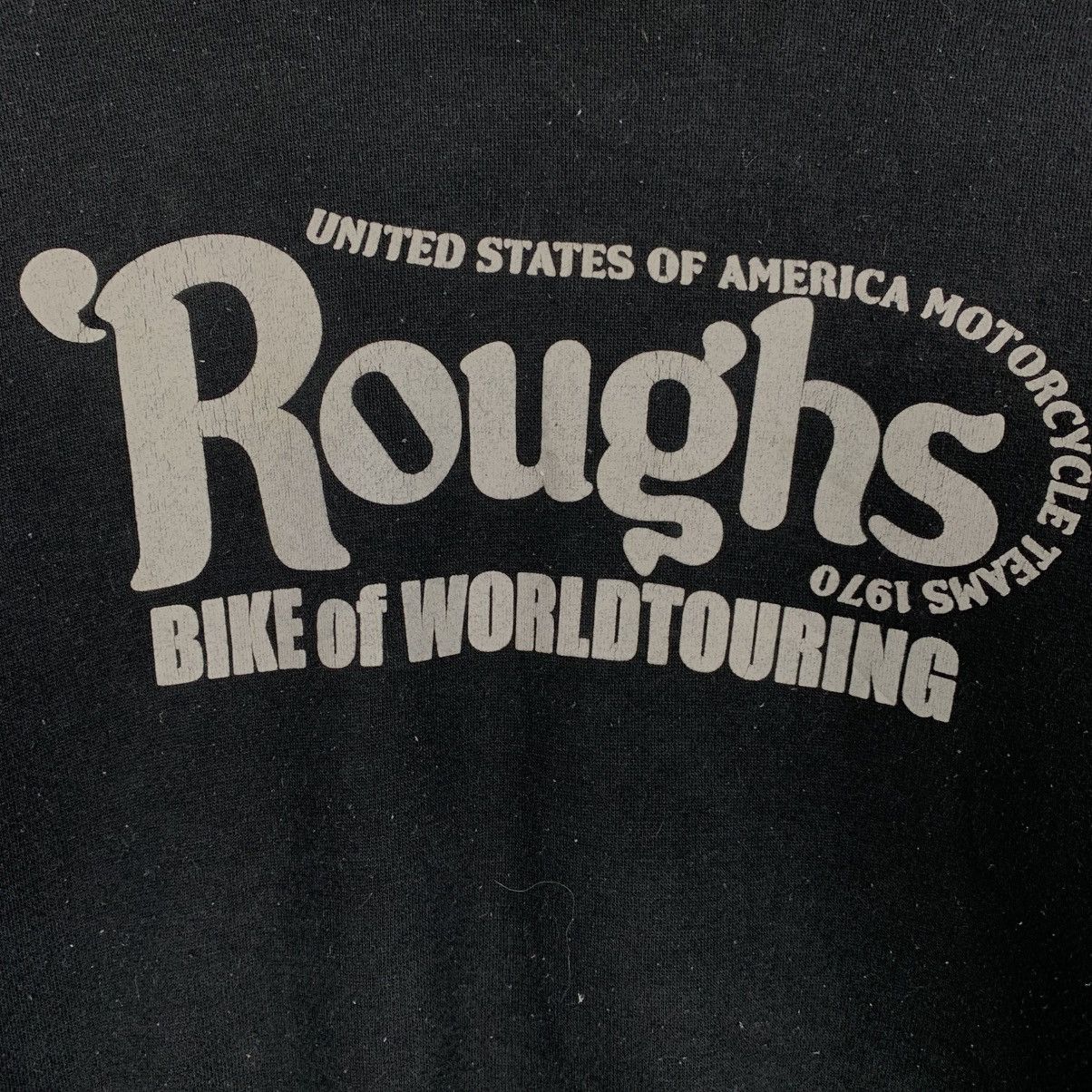 Japanese Brand Rough Motorcycle Bike Of World Touring Crewneck Sweatshirt Size US L / EU 52-54 / 3 - 10 Thumbnail