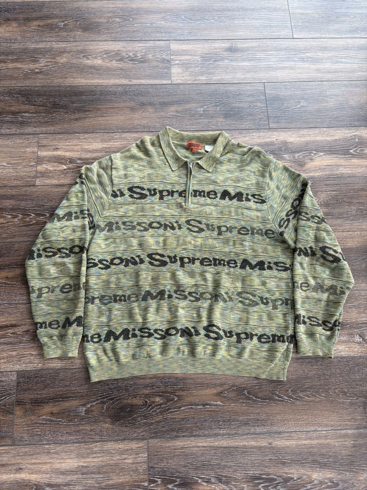 Supreme®/Missoni® Zip L/S Polo | Supreme 21fw