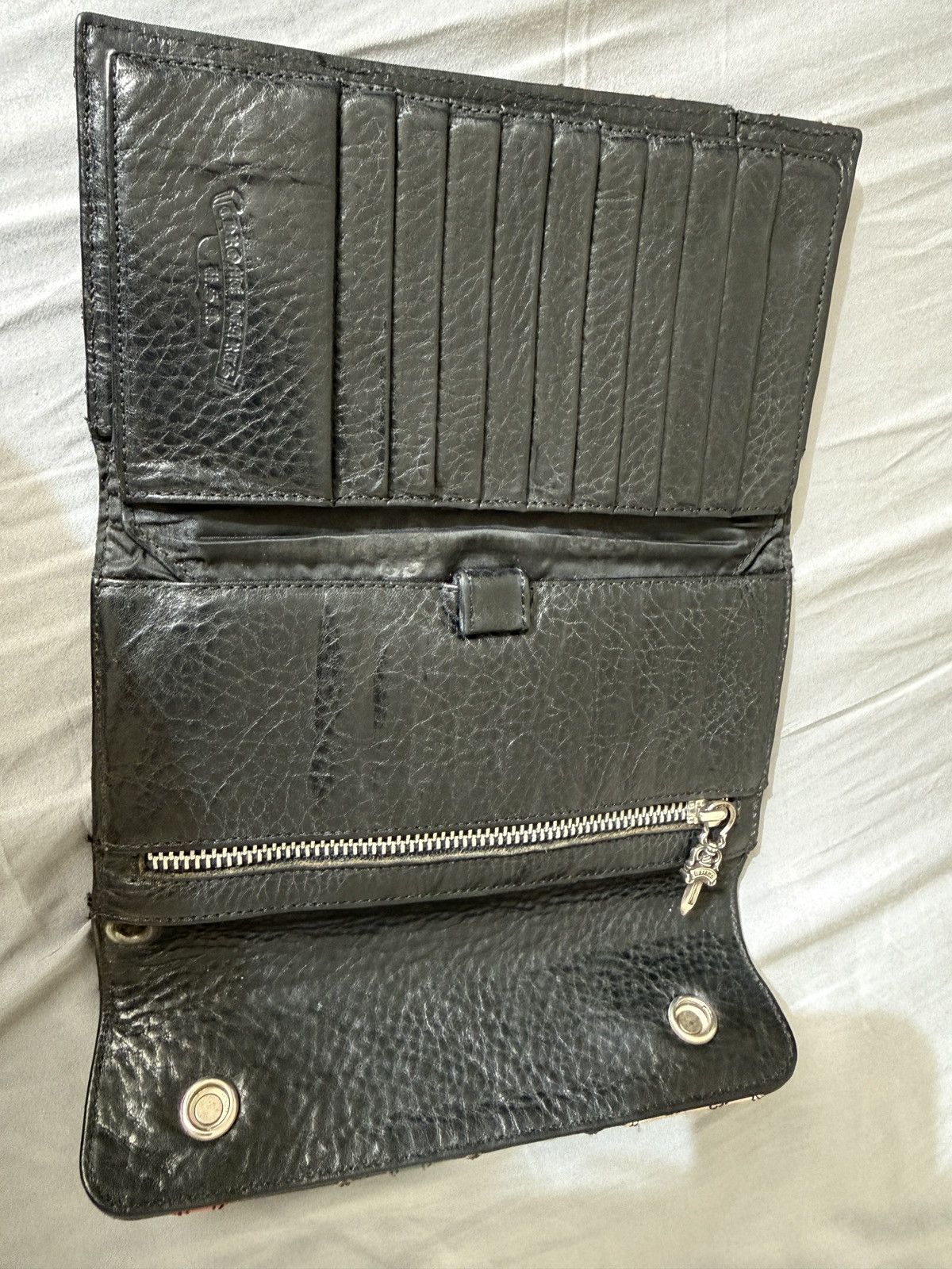 Chrome Hearts Chrome Hearts Cross Patch Multi Color Wave Wallet Size ONE SIZE - 8 Thumbnail