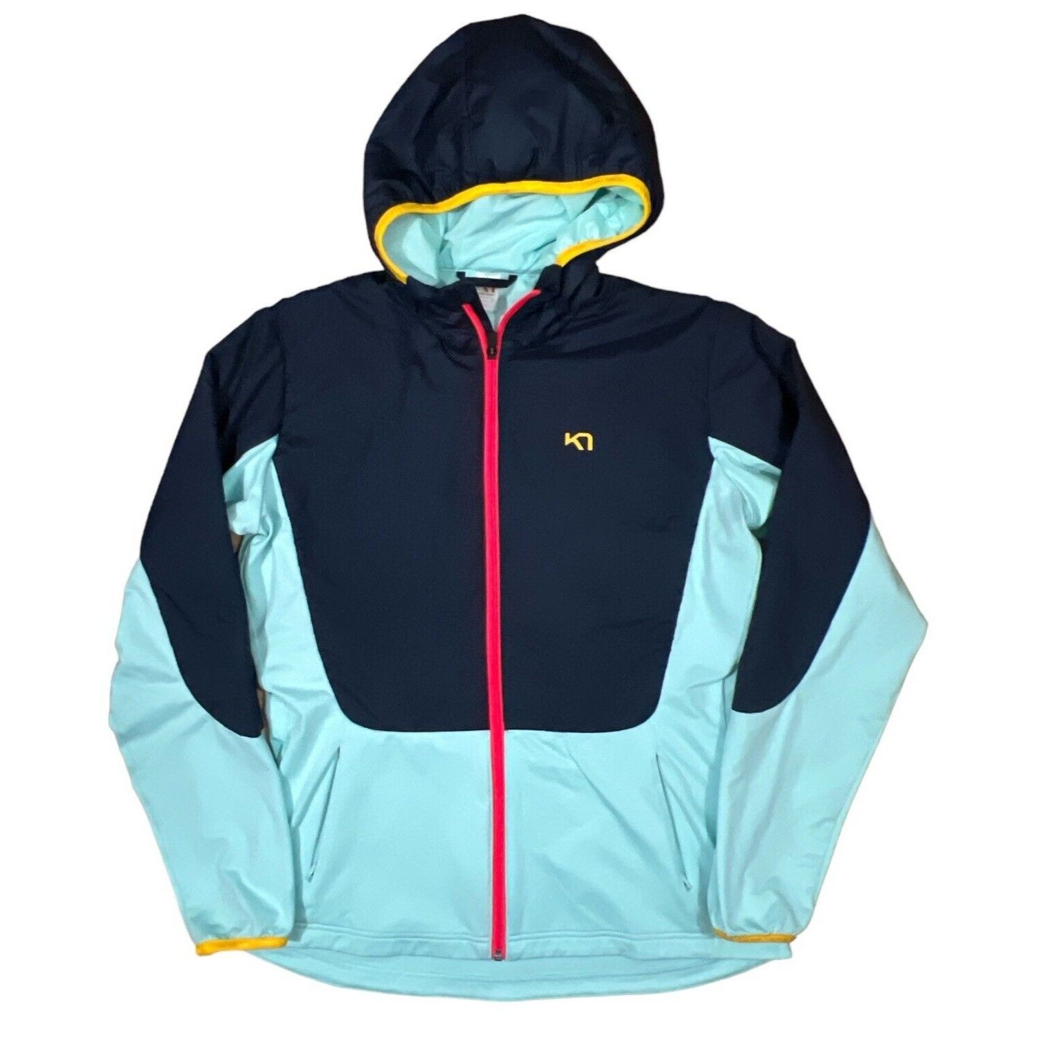 Other KARI TRAA RUNNING JACKET TIRILL Green Navy Size LARGE SANNE Size L / US 10 / IT 46 - 1 Thumbnail