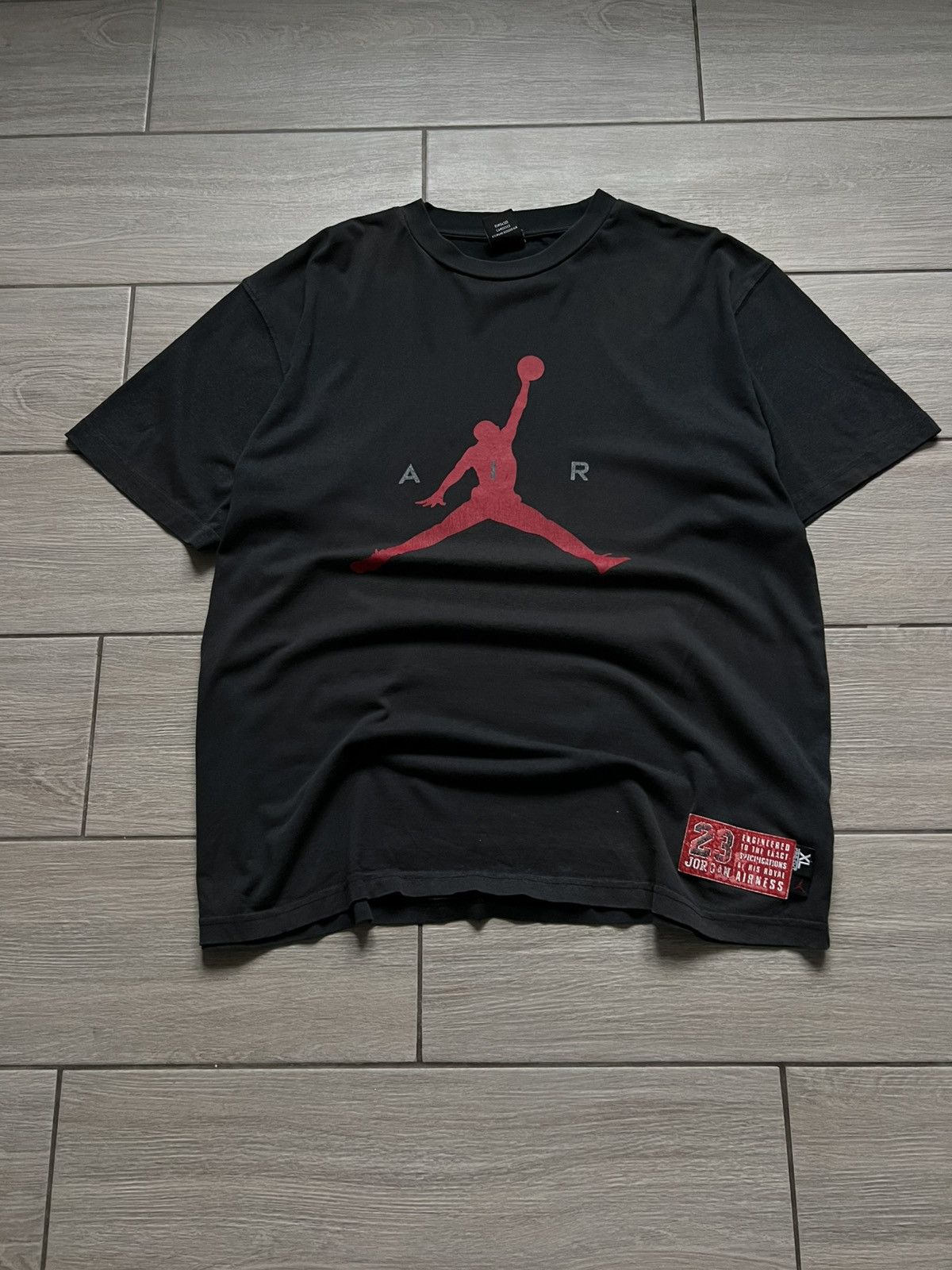 Jordan Brand Jordan Vintage Nike Air Big logo Y2K T-shirt Size US XL / EU 56 / 4 - 3 Thumbnail