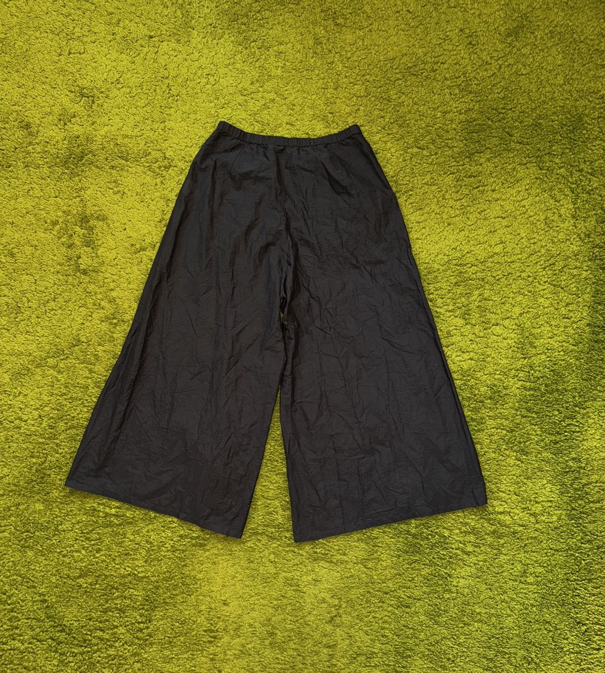 Designer × Gudrun Sjoden Gudrun Sjoden cotton silk blend wide leg culottes pants Y2K Size 26" / US 2 / IT 38 - 2 Thumbnail