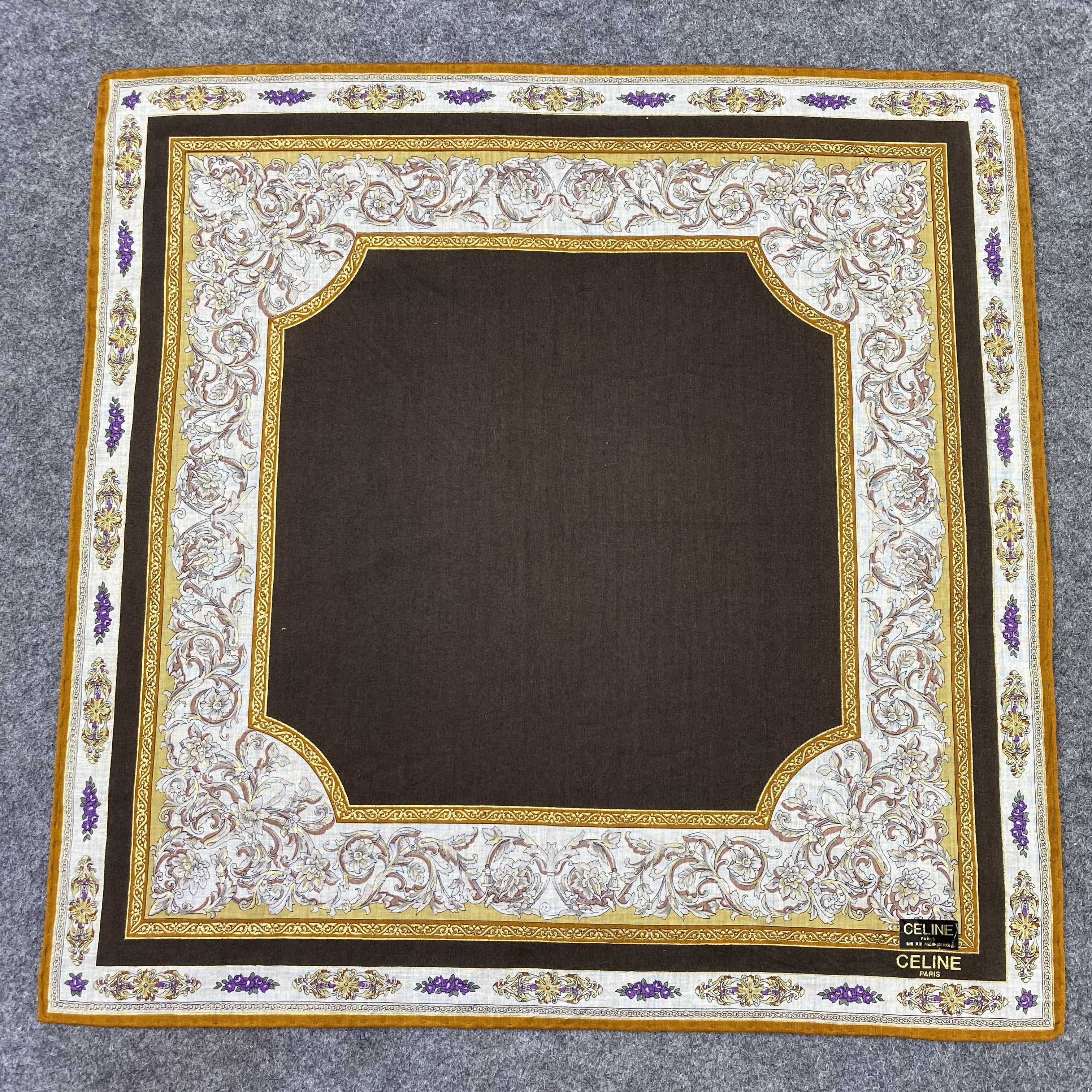 Celine Celine Handkerchief / Bandana / Neckerchief C634 Size ONE SIZE - 3 Thumbnail