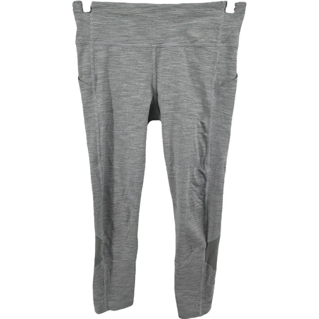 Lululemon Lululemon Pace Rival Crop Wee Are From Space Seal Grey 6 Size 28" / US 6 / IT 42 - 2 Thumbnail