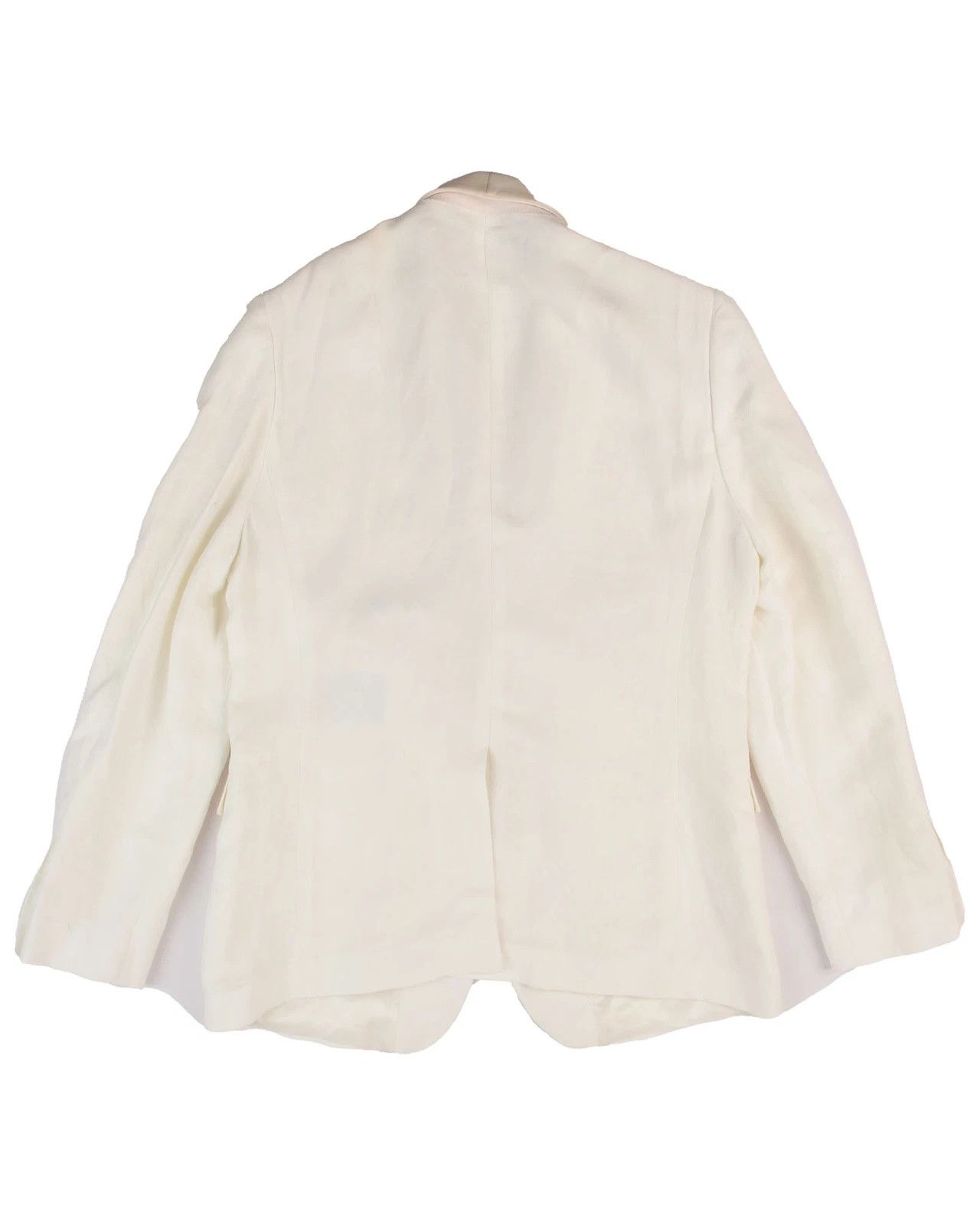 Porsche Design Porsche Design M Tuxedo Summer Blazer Linen Leather Trim Size 44R - 2 Thumbnail