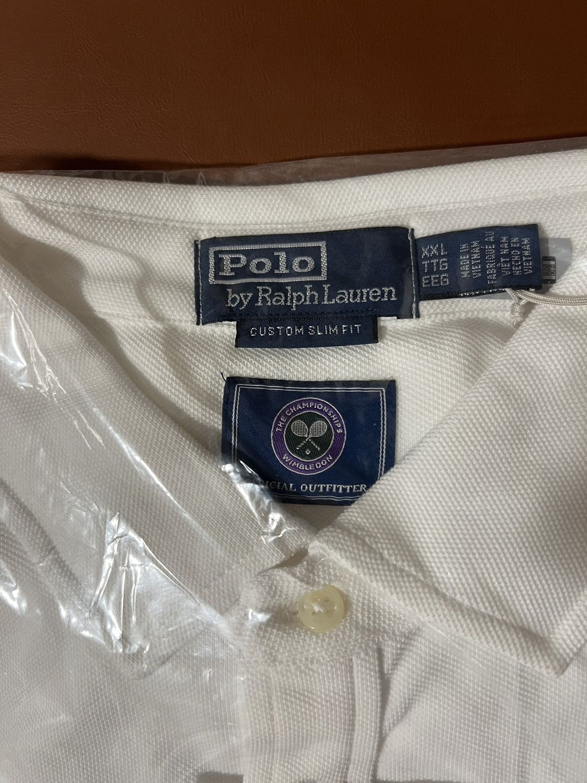 Polo Ralph Lauren Polo Ralph Lauren Wimbledon Custom Slim Fit Polo Shirt XXL Size US XXL / EU 58 / 5 - 8 Thumbnail