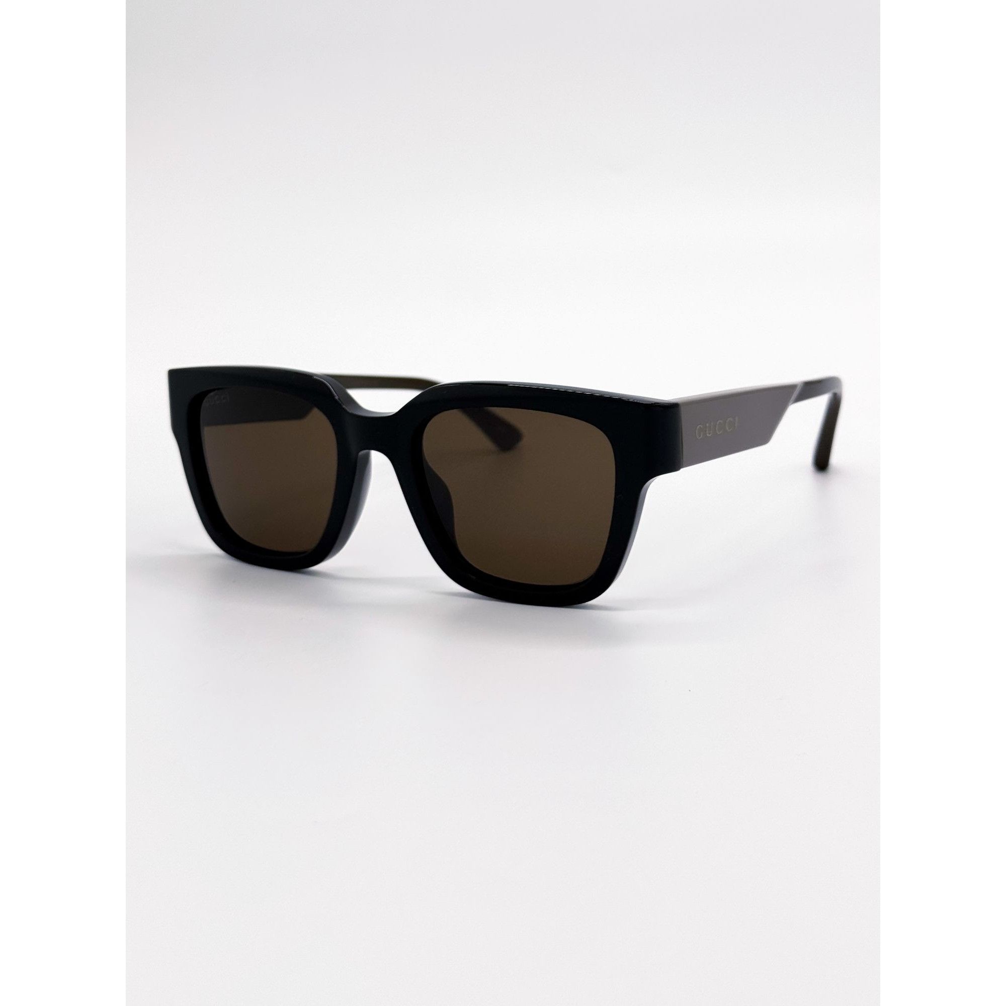 Gucci NEW GUCCI SUNGLASSES GG1670SK 004 BLACK/BROWN MEN EYEWEAR Size ONE SIZE - 2 Thumbnail