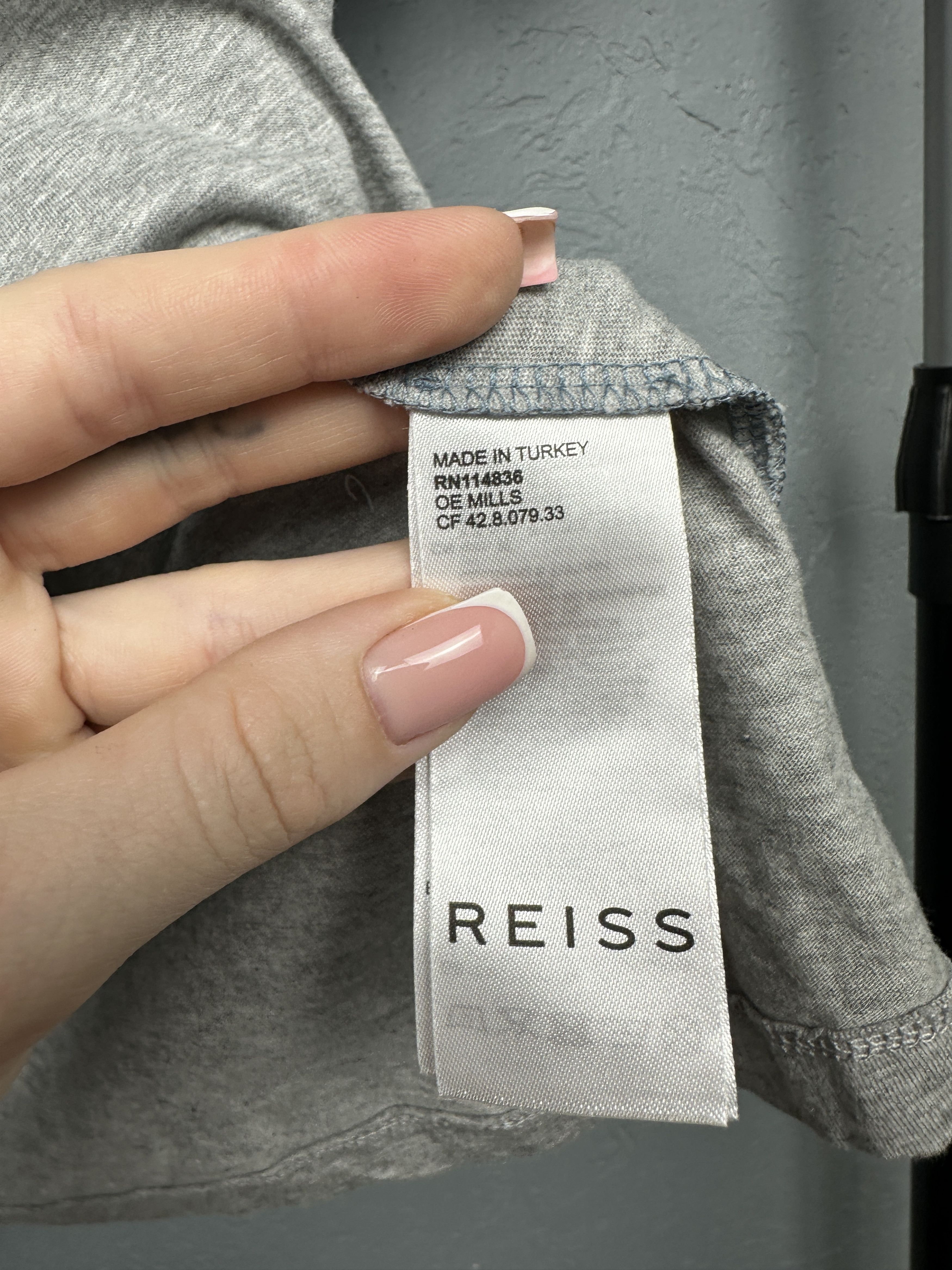 Reiss Reiss Mens Crew Neck T-Shirt Size US M / EU 48-50 / 2 - 4 Thumbnail