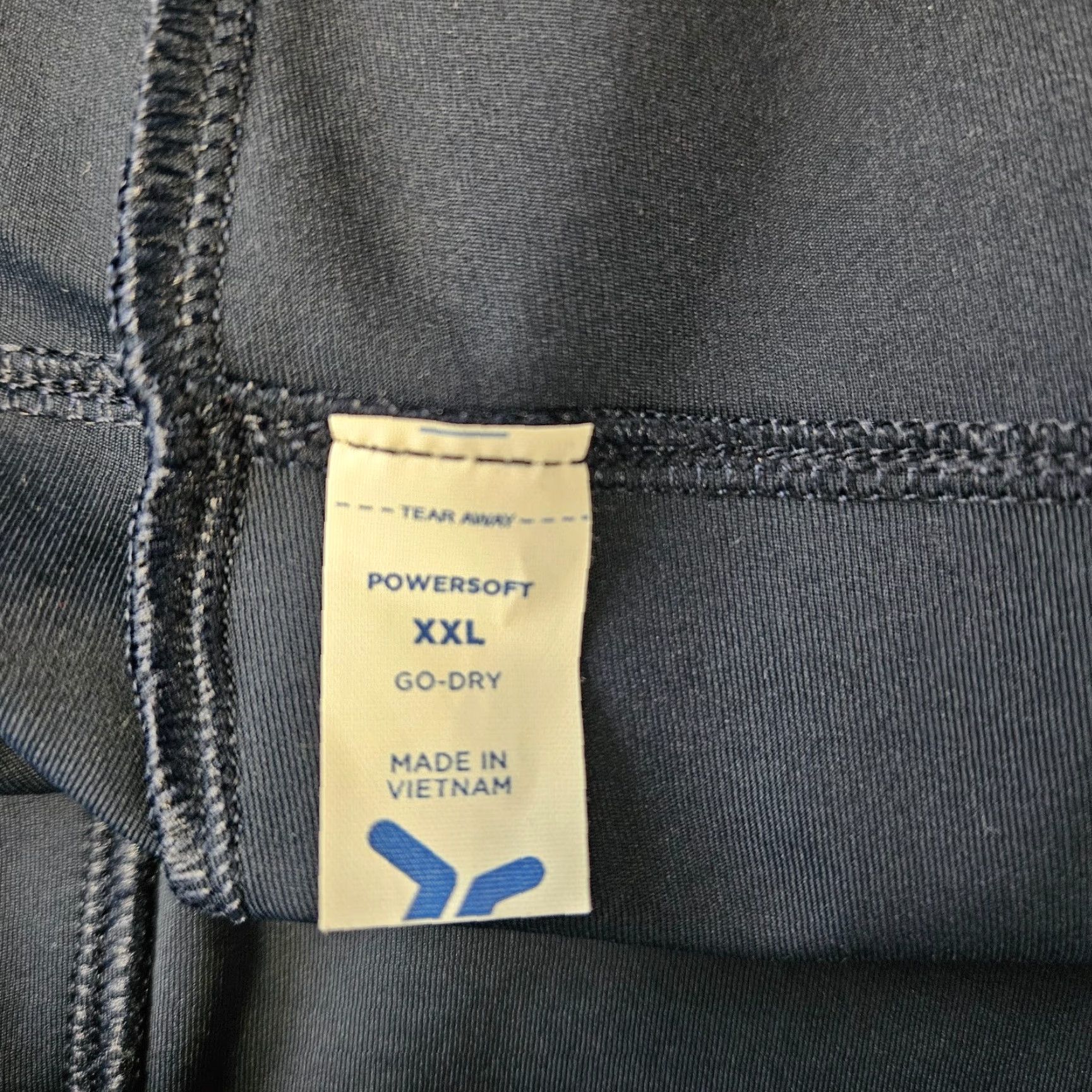Old Navy VINTAGE Old Navy Womens Wide Leg Powersoft Pants Sz 2XL Blue Pull On High Rise Size 40" / US 18 - 8 Thumbnail