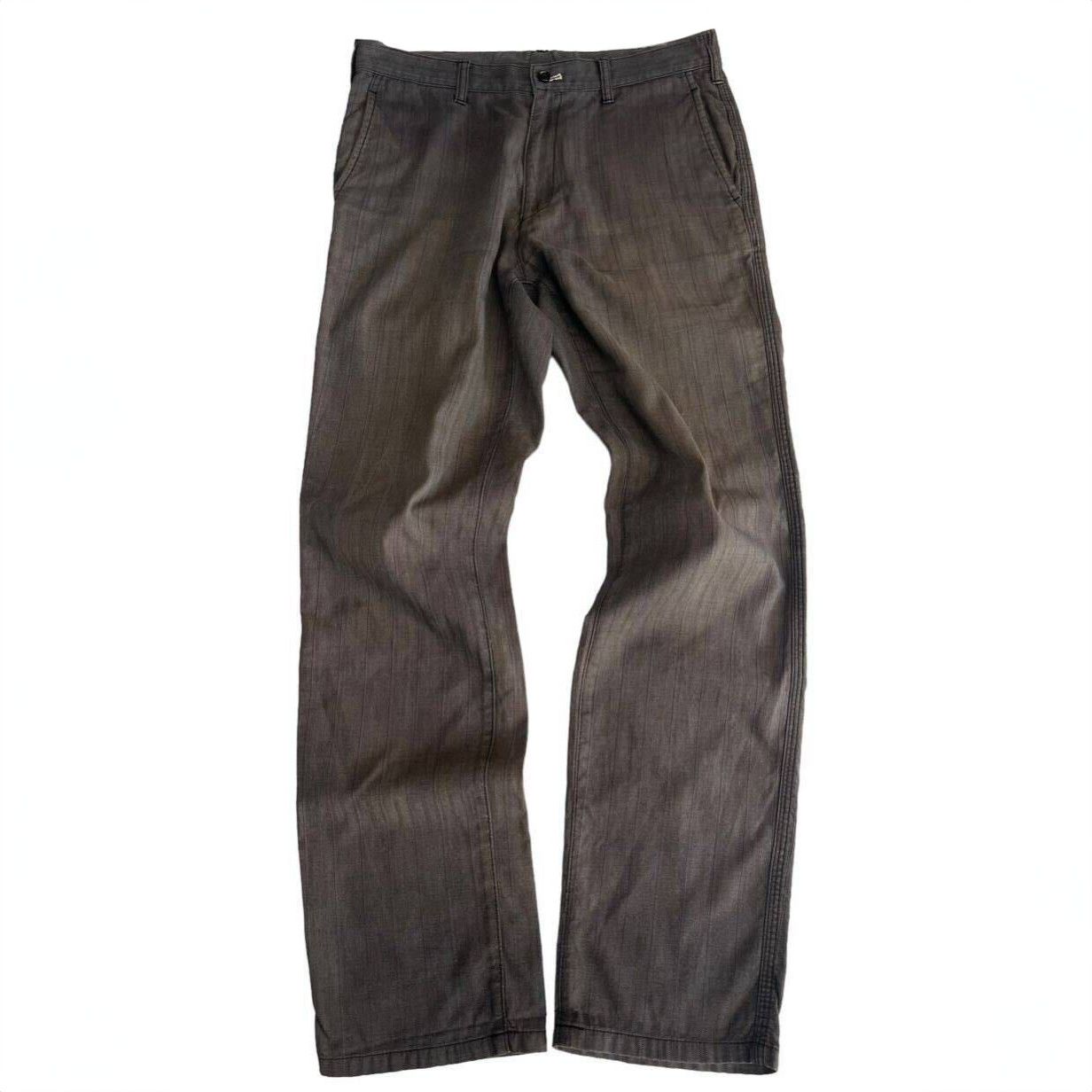 image of Archive Comme Des Garcons Homme Pants in Brown, Men's (Size 32)