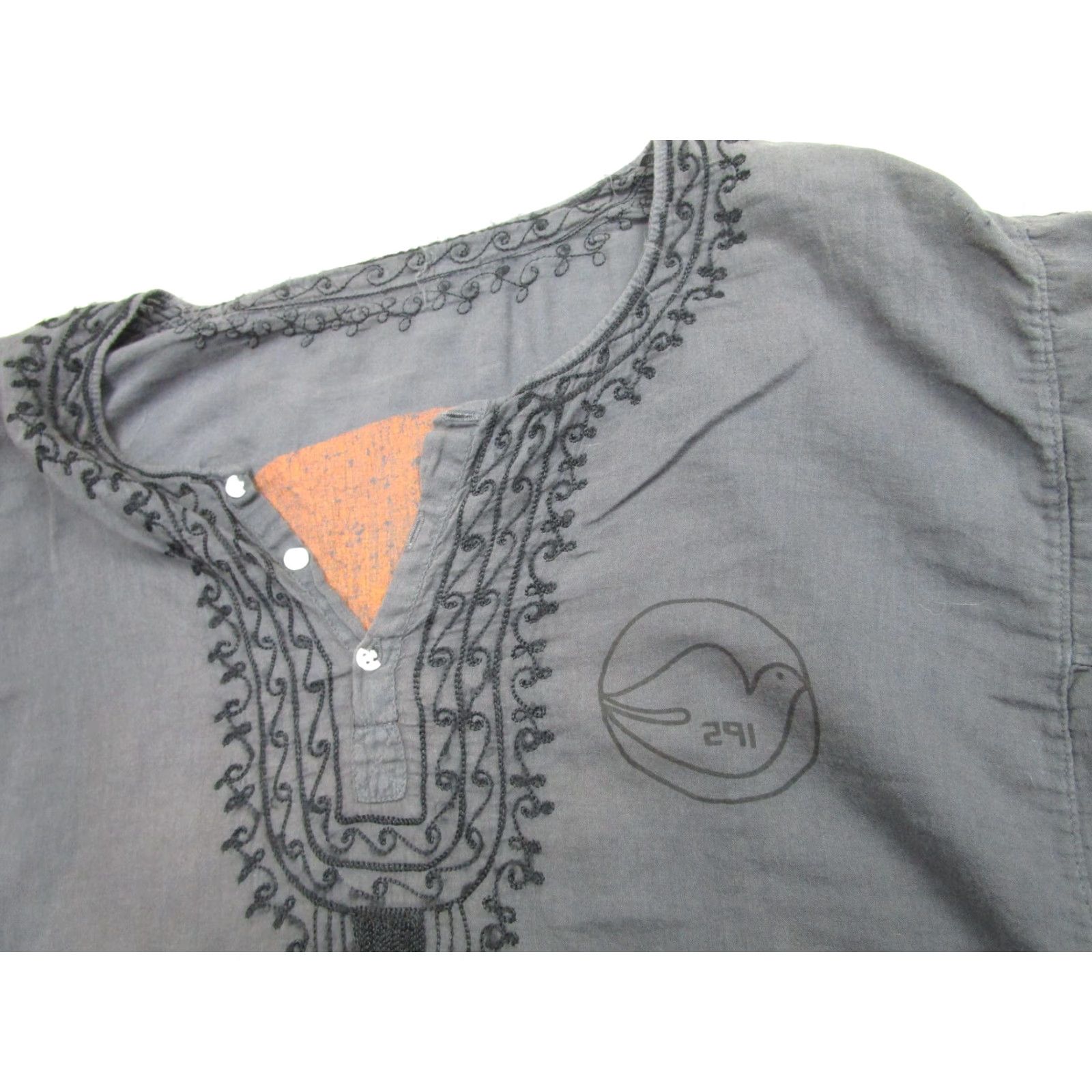 Vintage Two Nine One Shirt Womens L Embroidered Henley Graphic 291 Venice California Size L / US 10 / IT 46 - 4 Thumbnail