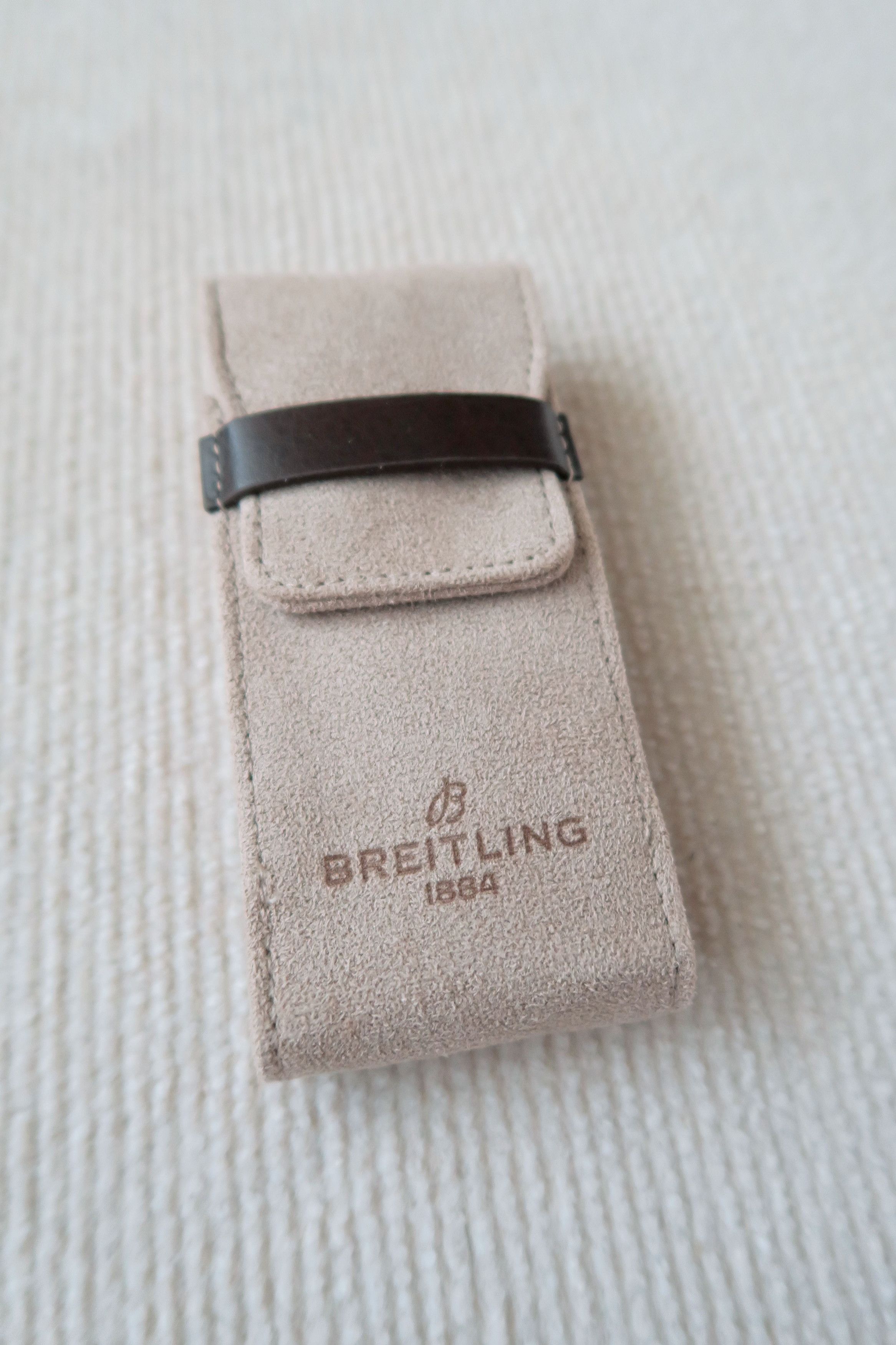 Breitling Breitling Suede Watch Pouch Holder Case Size ONE SIZE - 1 Thumbnail