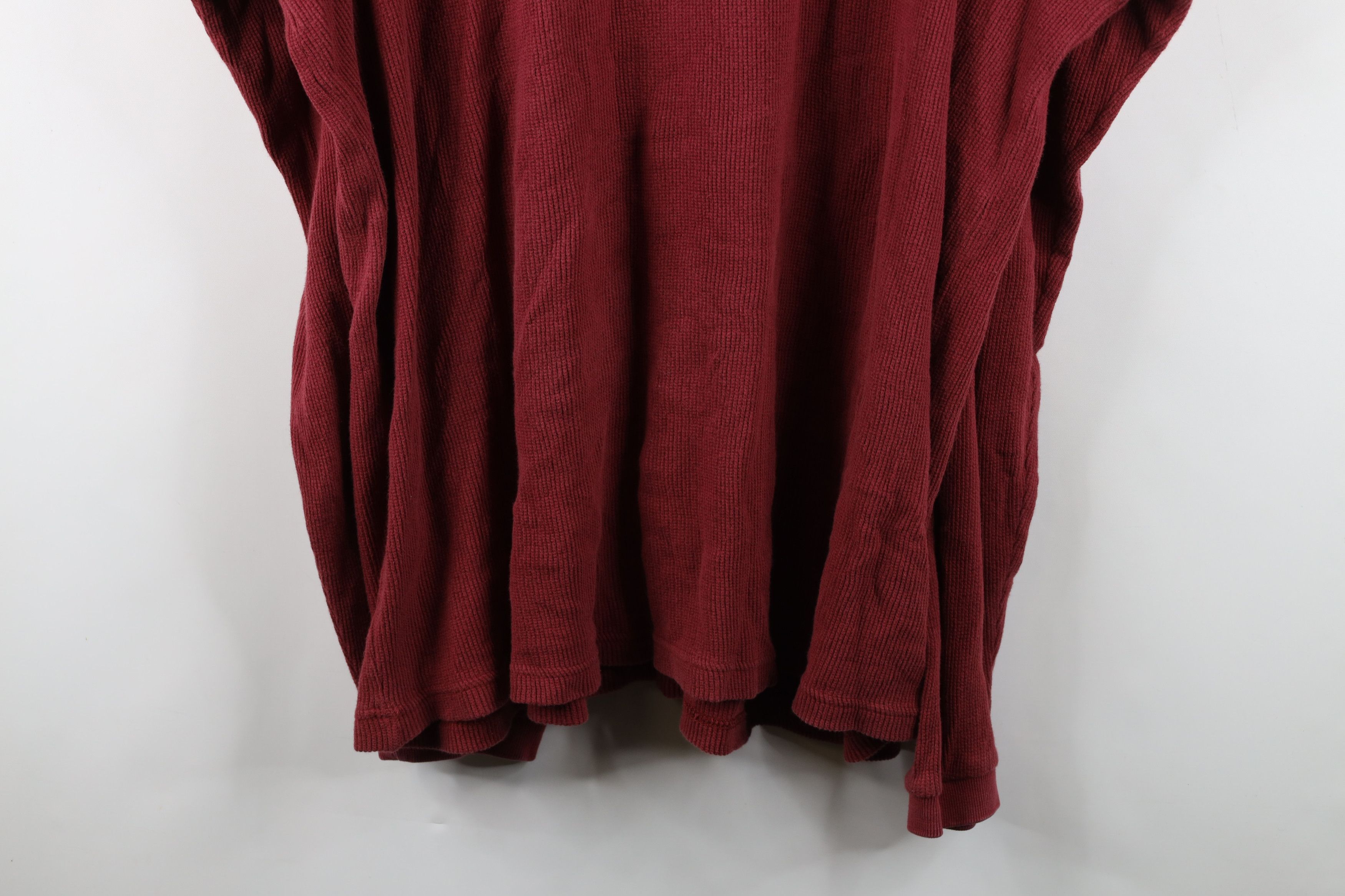 Woolrich Woolen Mills Vintage 90s Woolrich Thermal Waffle Knit Long Sleeve T-Shirt Size US XXL / EU 58 / 5 - 13 Thumbnail