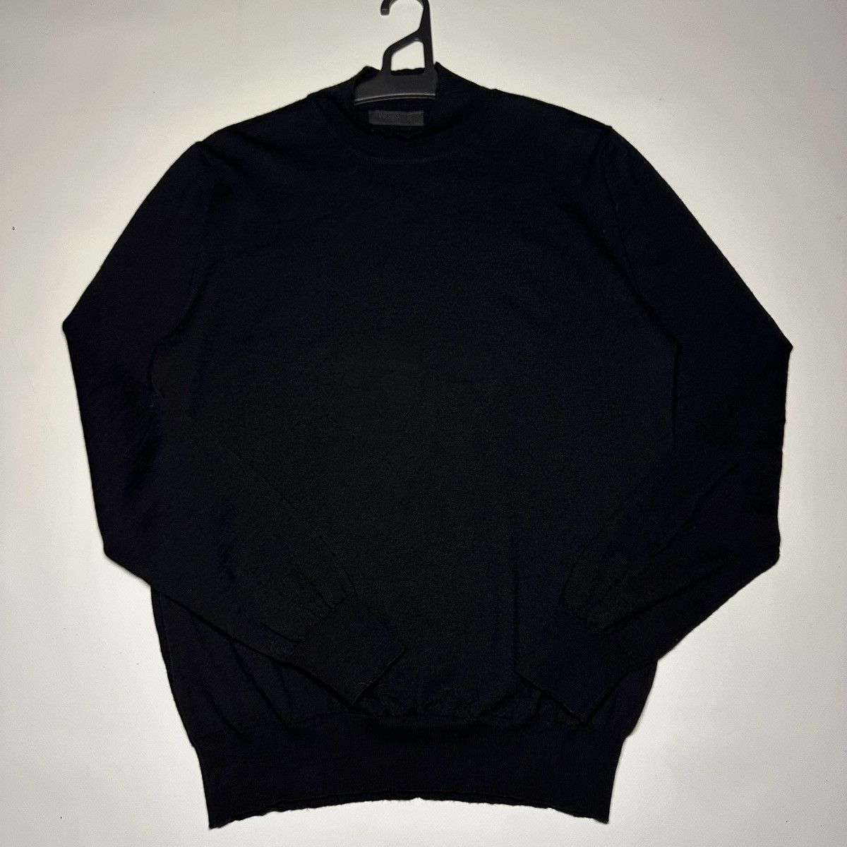 Prada Prada Black Turtleneck Sweater | 100% Lana Wool | Size 50 Size US M / EU 48-50 / 2 - 6 Thumbnail