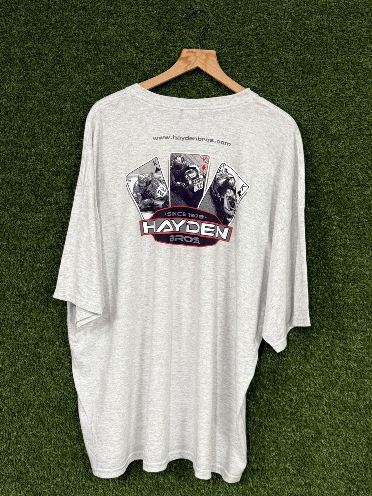 Vintage RARE Vintage Hayden Moto GP Motorcycle Bro Race T Shirt 3XL Size US XXL / EU 58 / 5 - 3 Thumbnail