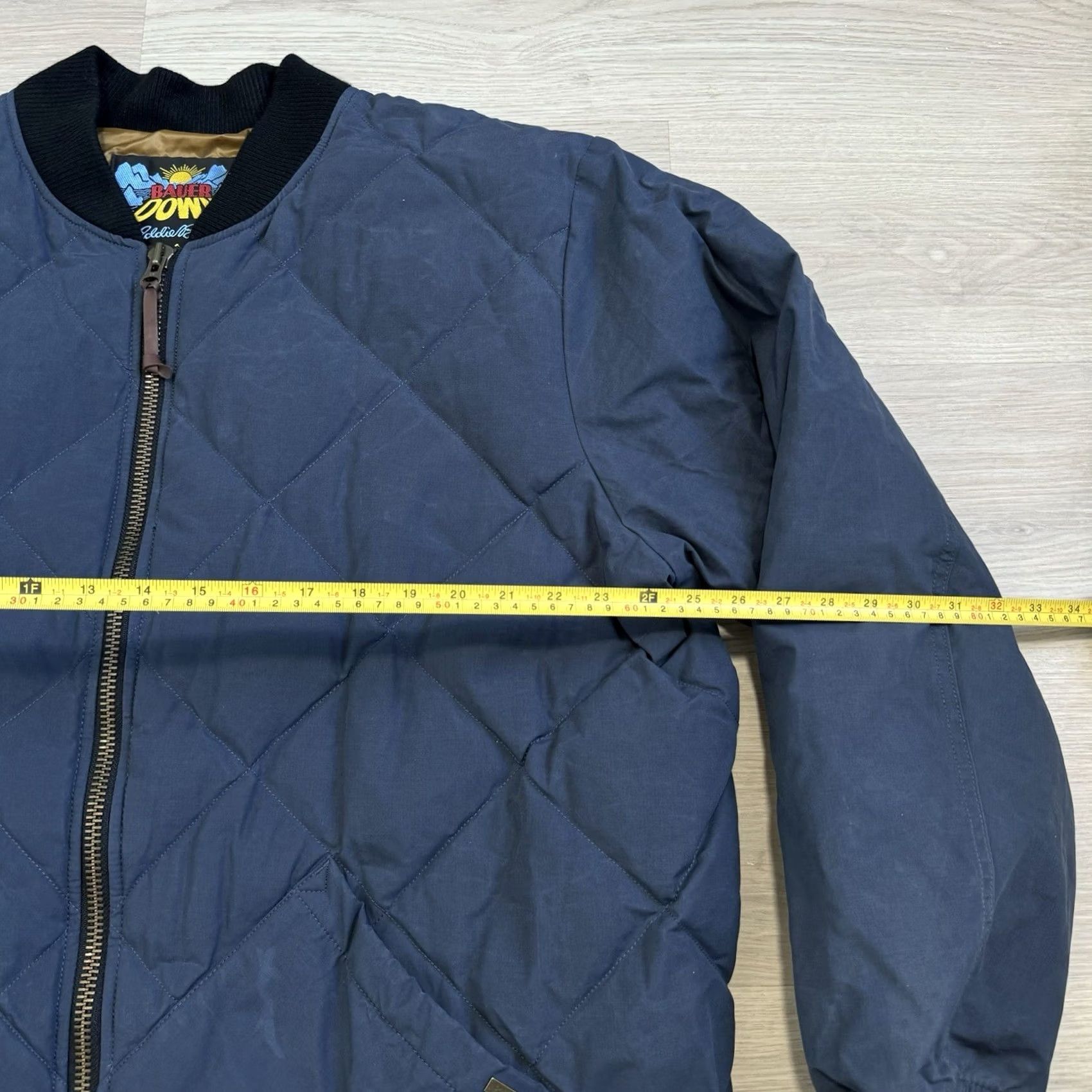 Eddie Bauer Eddie Bauer Men’s 1936 Skyliner Model Quilted Down Bomber Jacket Navy Blue 2XL Size US XXL / EU 58 / 5 - 2 Thumbnail