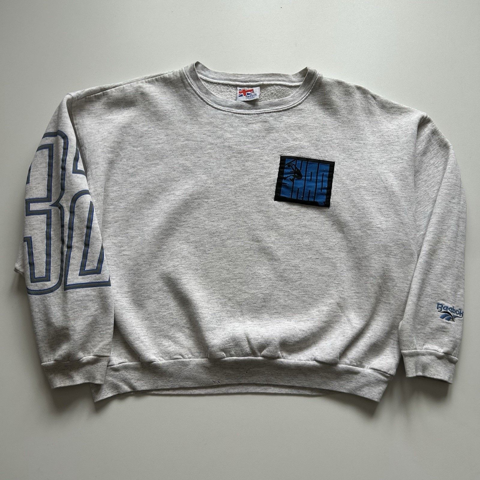 NBA × Reebok × Vintage Vintage Reebok Shaquille O'Neal Shaq Crewneck Medium Boxy Size US M / EU 48-50 / 2 - 3 Thumbnail