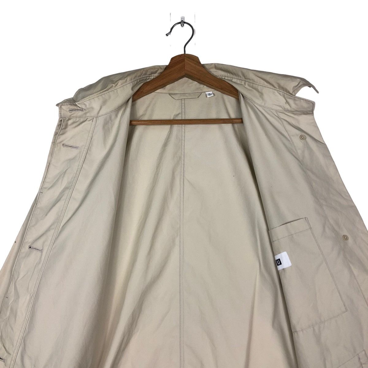 Japanese Brand 🔥Vintage Long Jacket Bondage Design Uniqlo Undercover Japan Size US XL / EU 56 / 4 - 14 Thumbnail